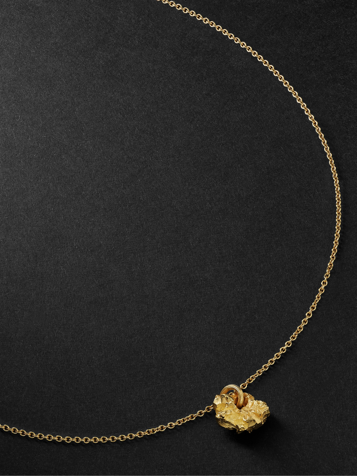 Elhanati Rock Small Gold Necklace