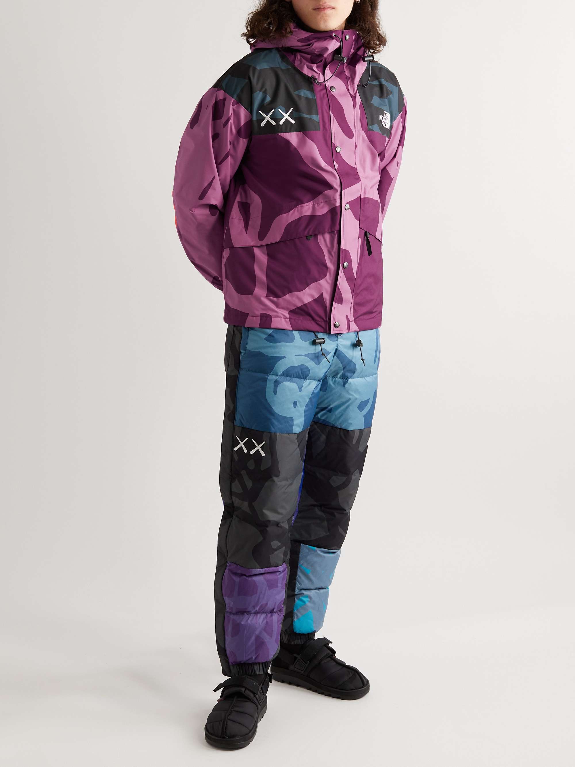 THE NORTH FACE + KAWS XX 1986 Mountain Printed Shell Hooded Jacket