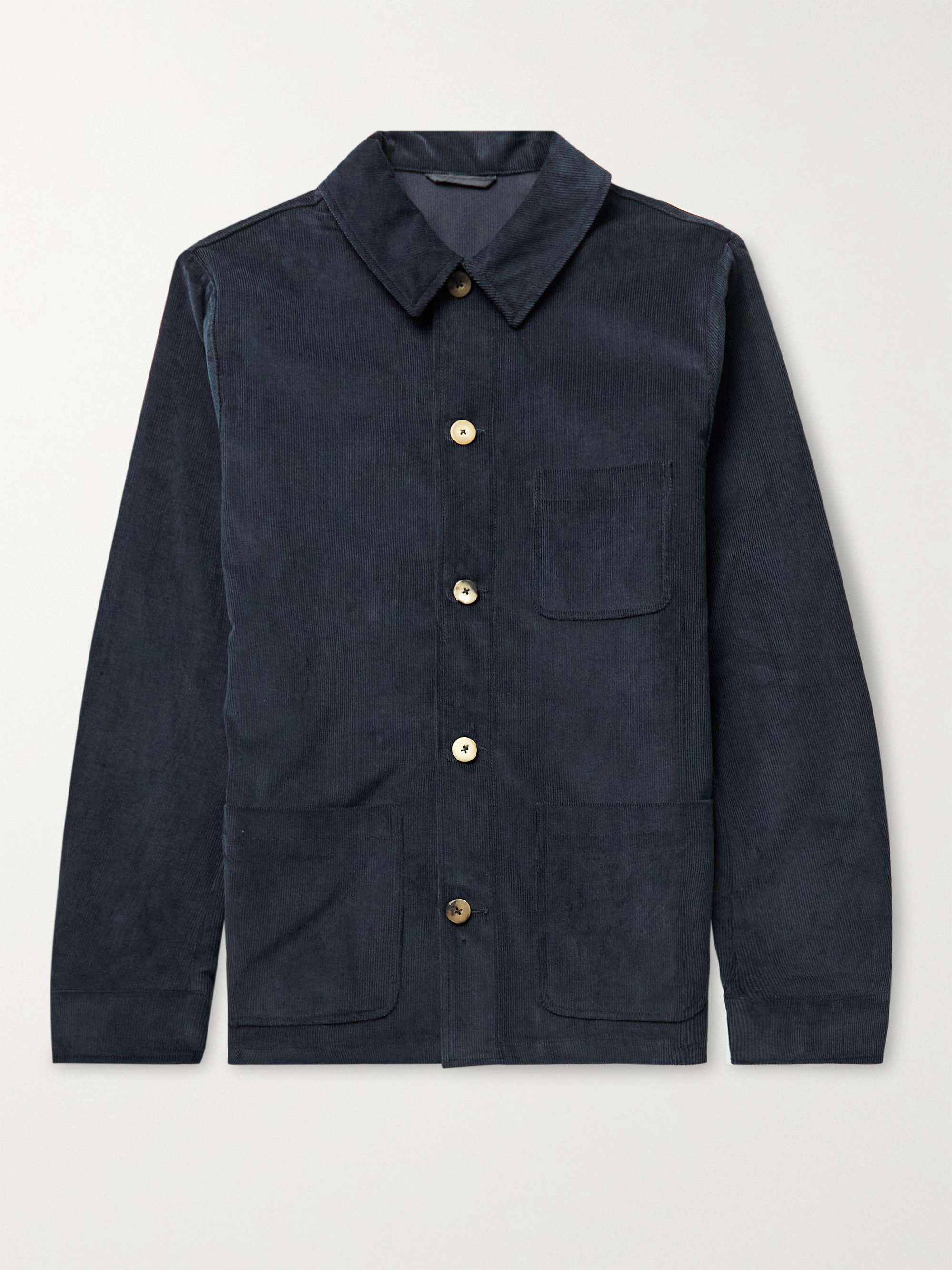 DE BONNE FACTURE Cotton-Corduroy Chore Jacket