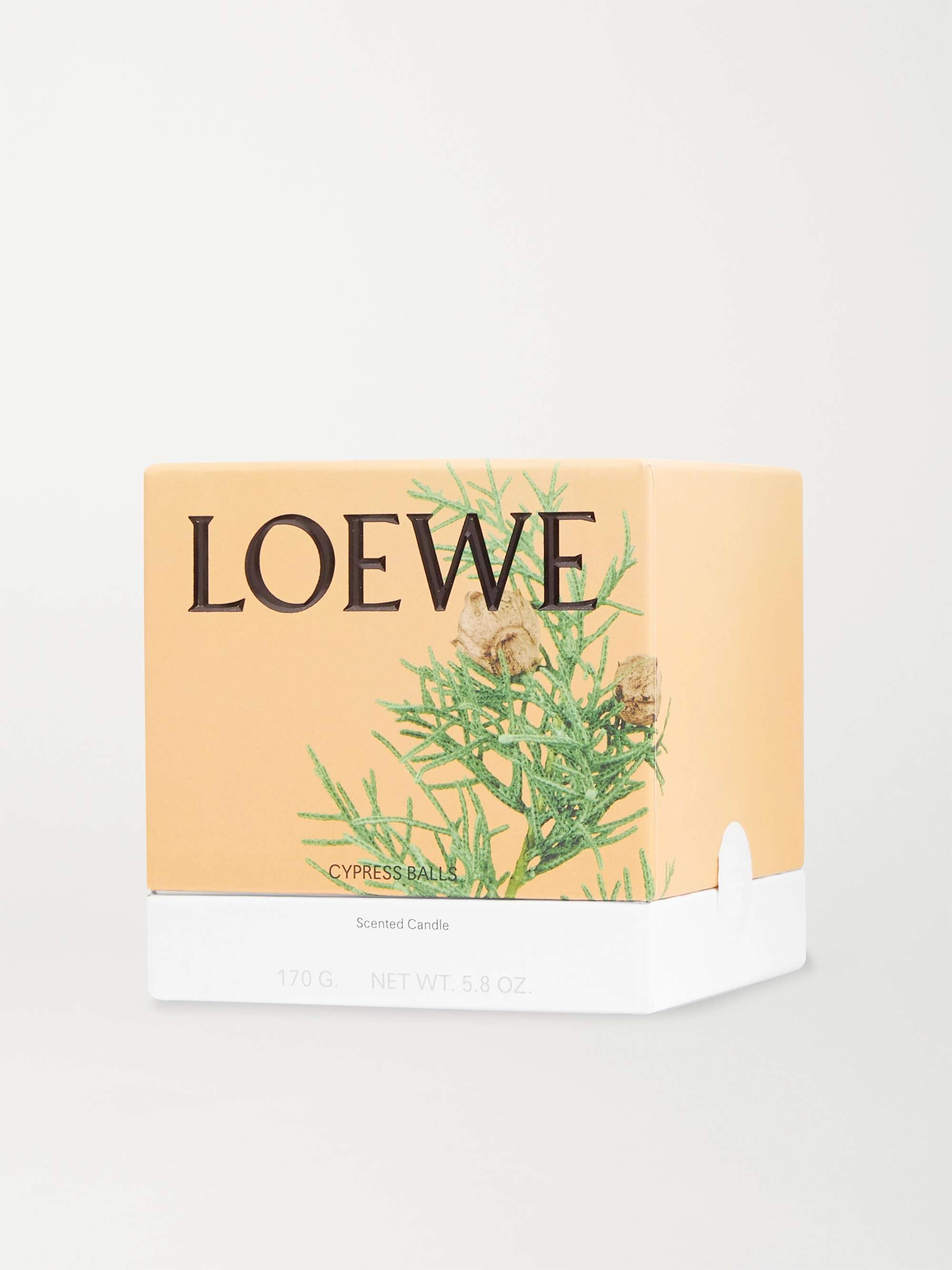 LOEWE HOME SCENTS Cypress Balls Scented Candle, 170g