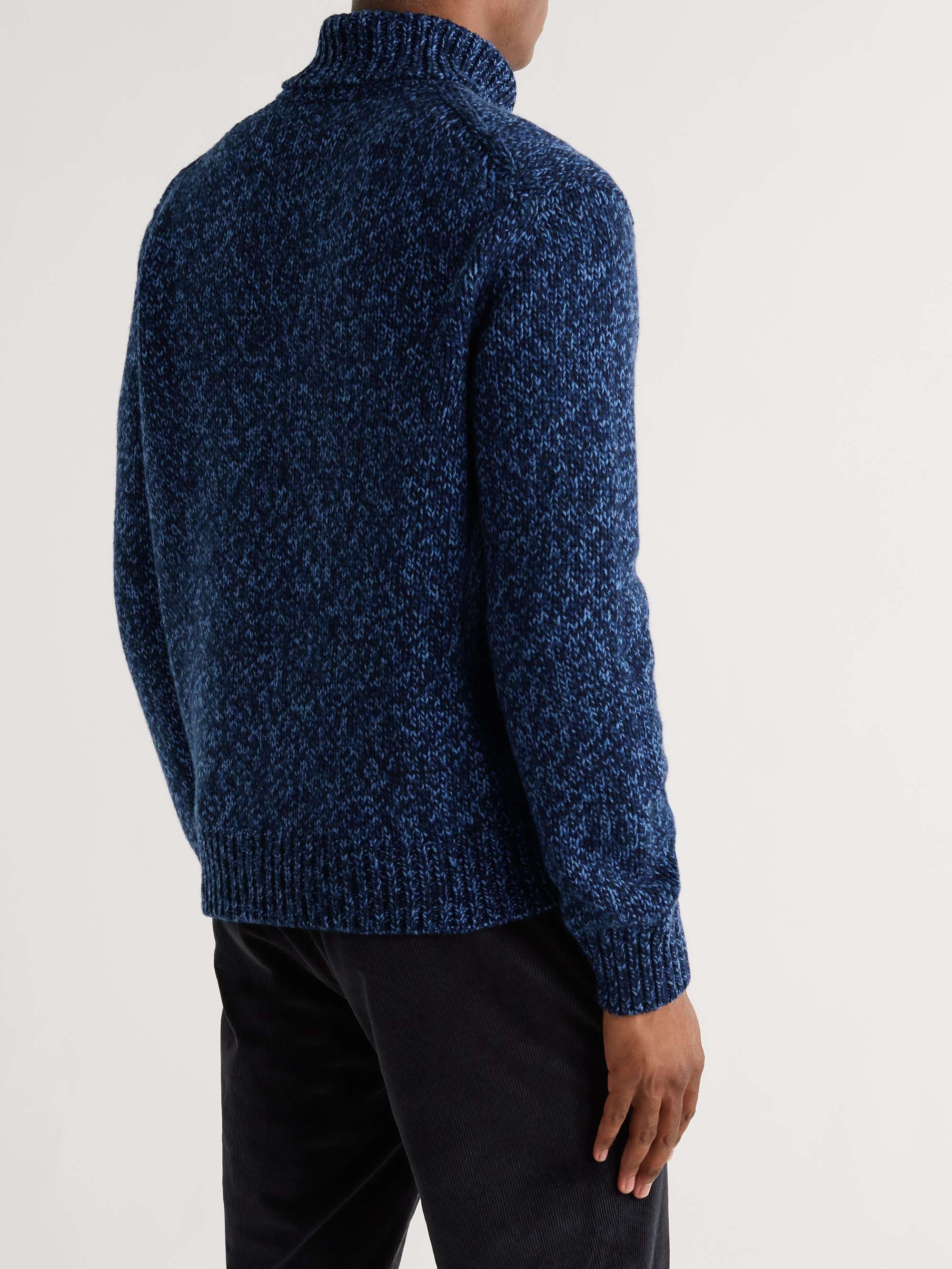 MR P. Recycled Cashmere and Wool-Blend Rollneck Sweater