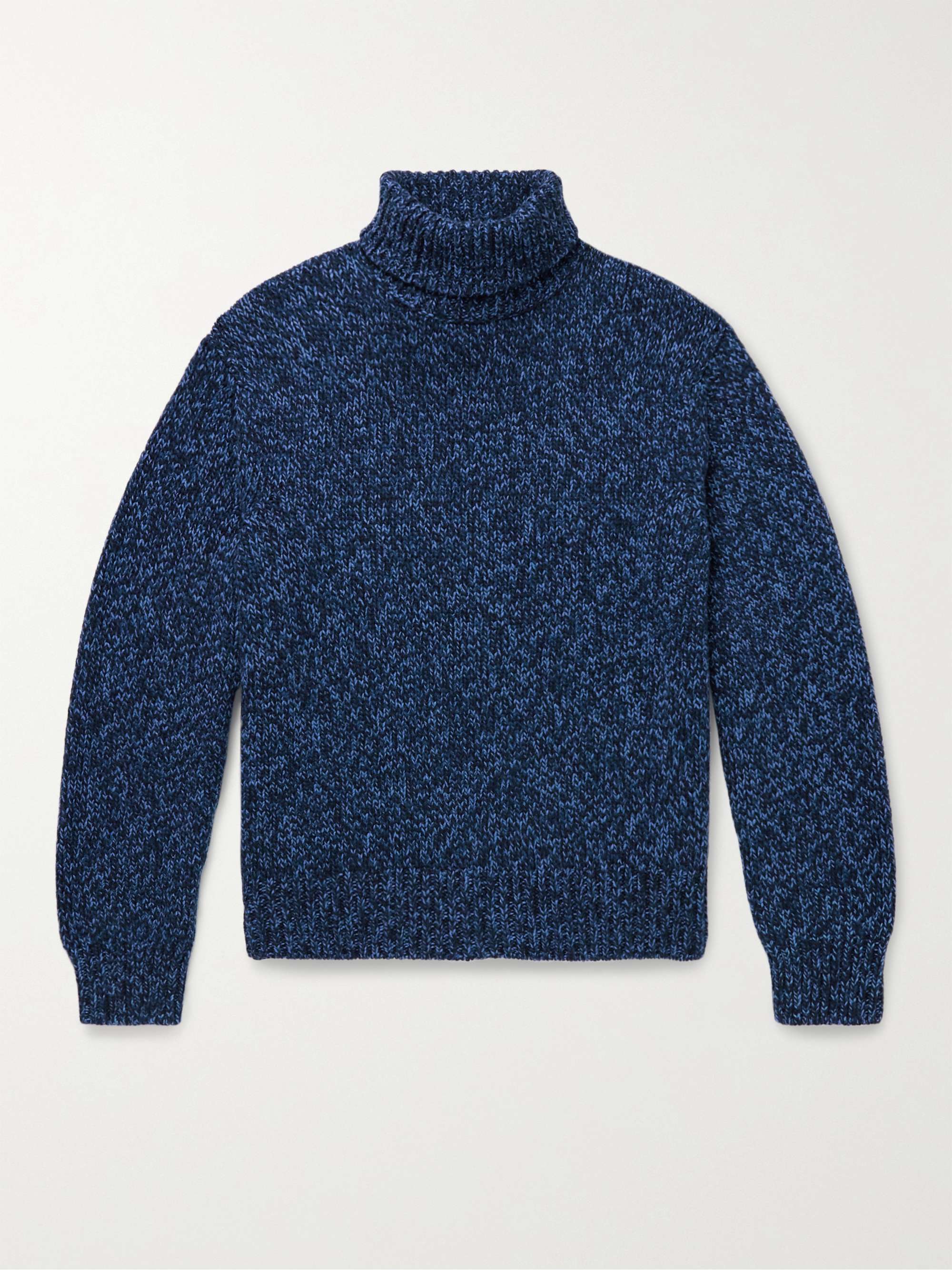 MR P. Recycled Cashmere and Wool-Blend Rollneck Sweater