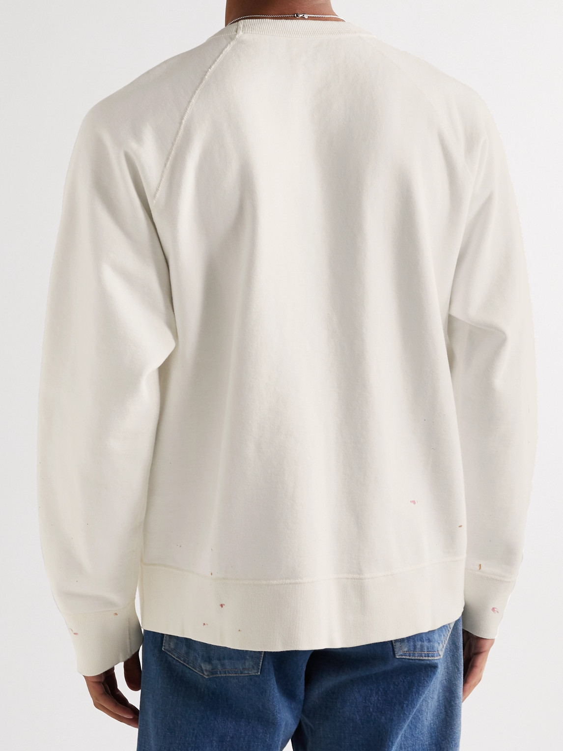 Chimala Cotton-jersey Sweatshirt In Neutrals