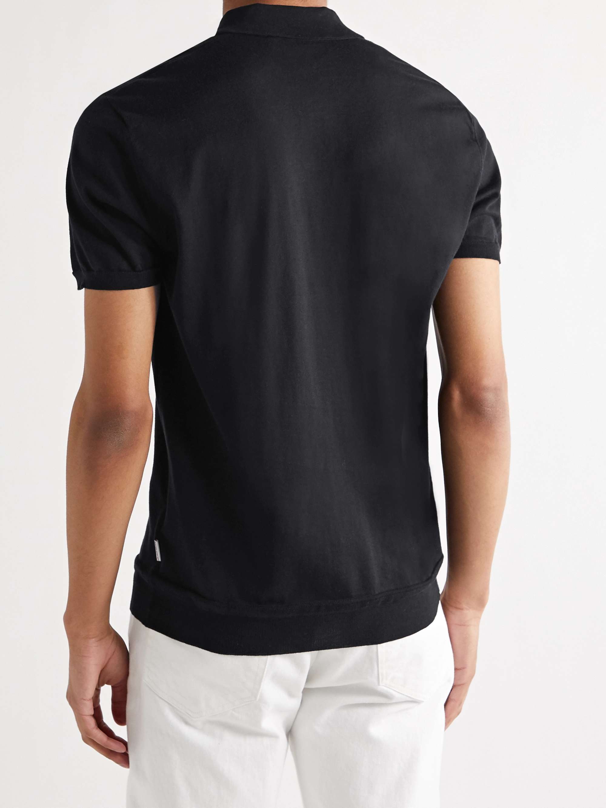ORLEBAR BROWN Holman Slim-Fit Sea Island Cotton Polo Shirt