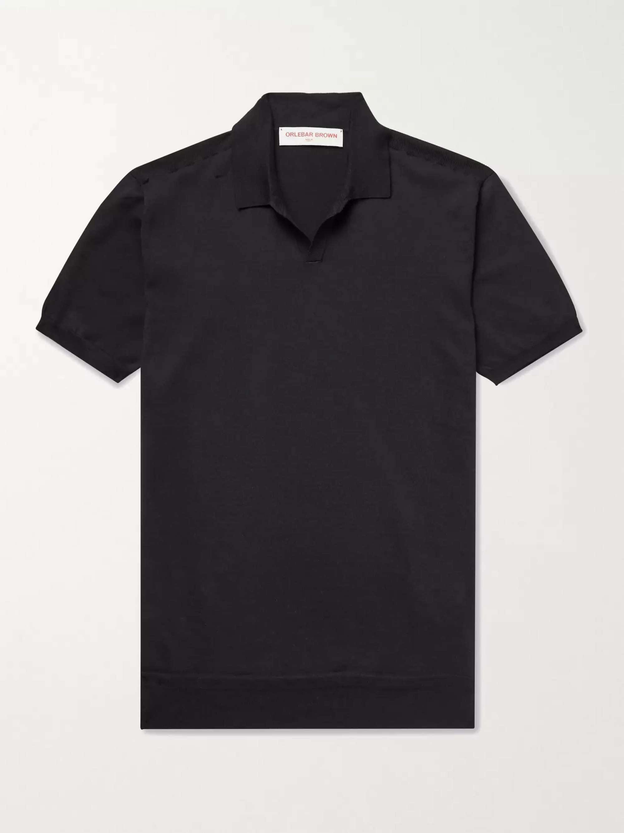 ORLEBAR BROWN Holman Slim-Fit Sea Island Cotton Polo Shirt