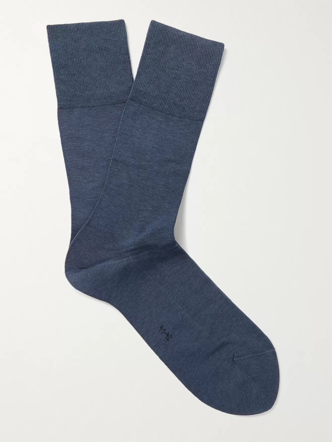Falke Tiago City Cotton-blend Socks In Dark Blue