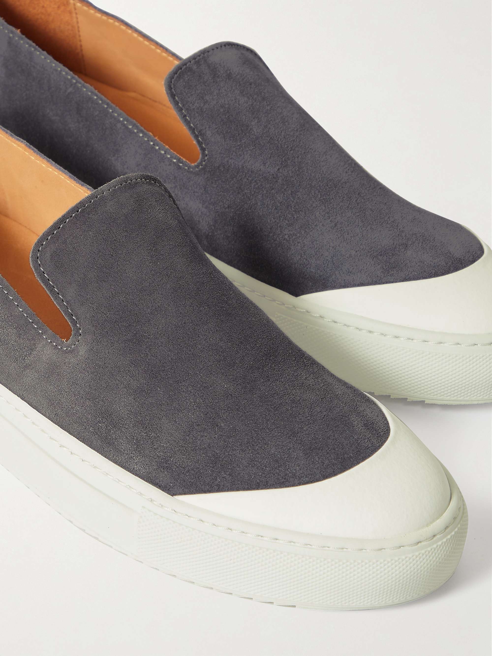 MR P. Larry Regenerated Suede by evolo® Slip-On Sneakers