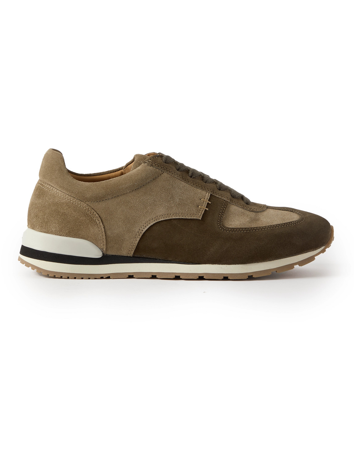 Mr P. '70s Regenerated Suede By Evolo® Sneakers In Brown