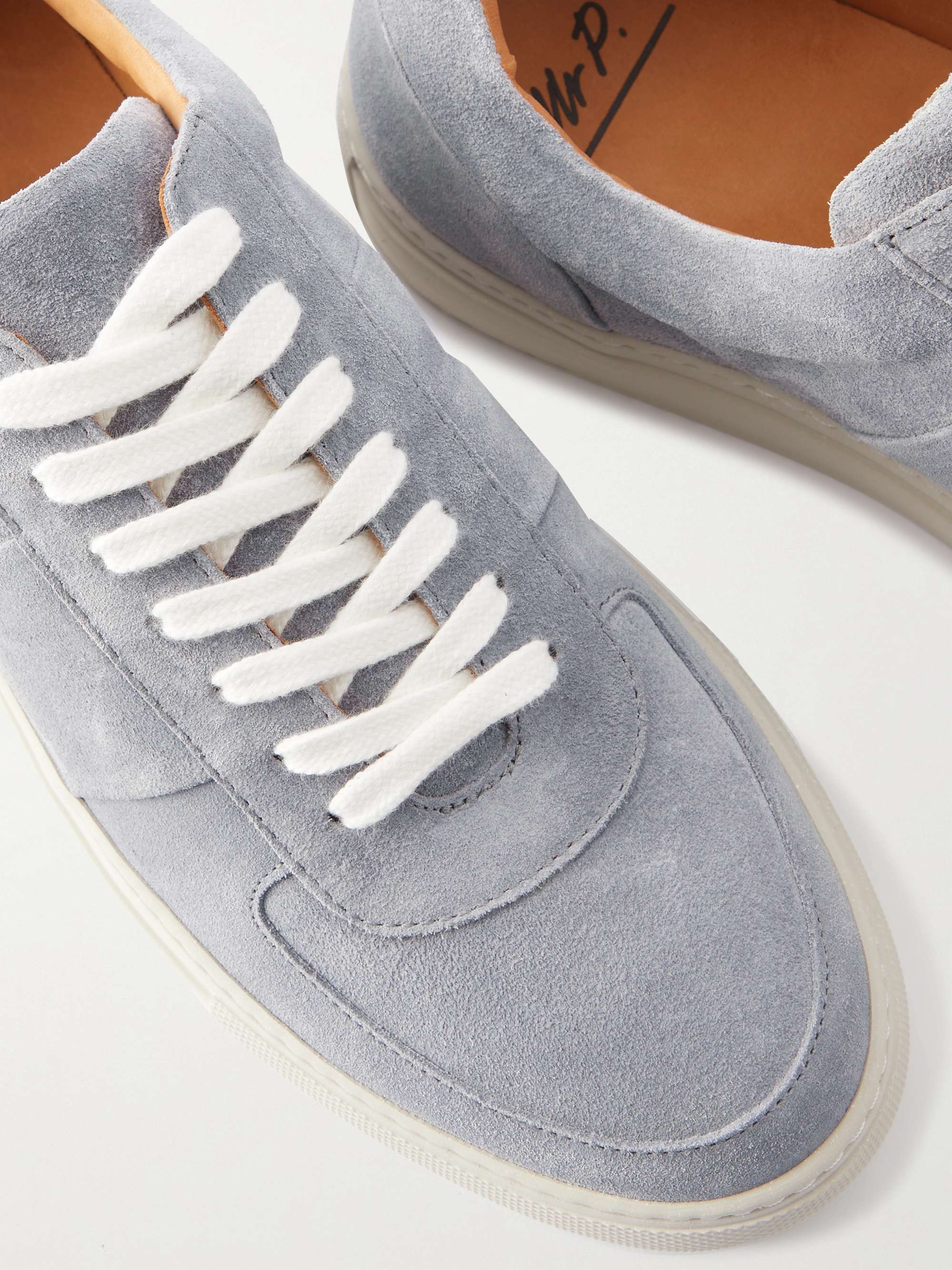 MR P. Larry Suede and Leather Sneakers