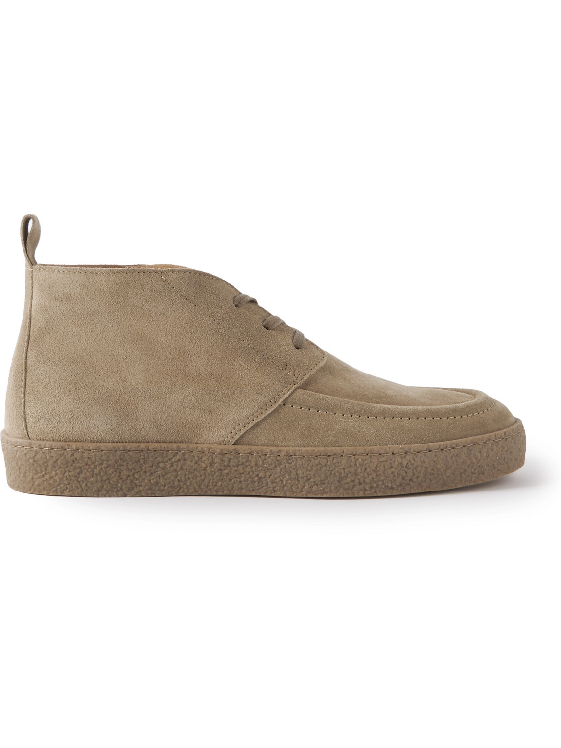 Mr P. Larry Regenerated Suede By Evolo® Chukka Boots In Neutrals