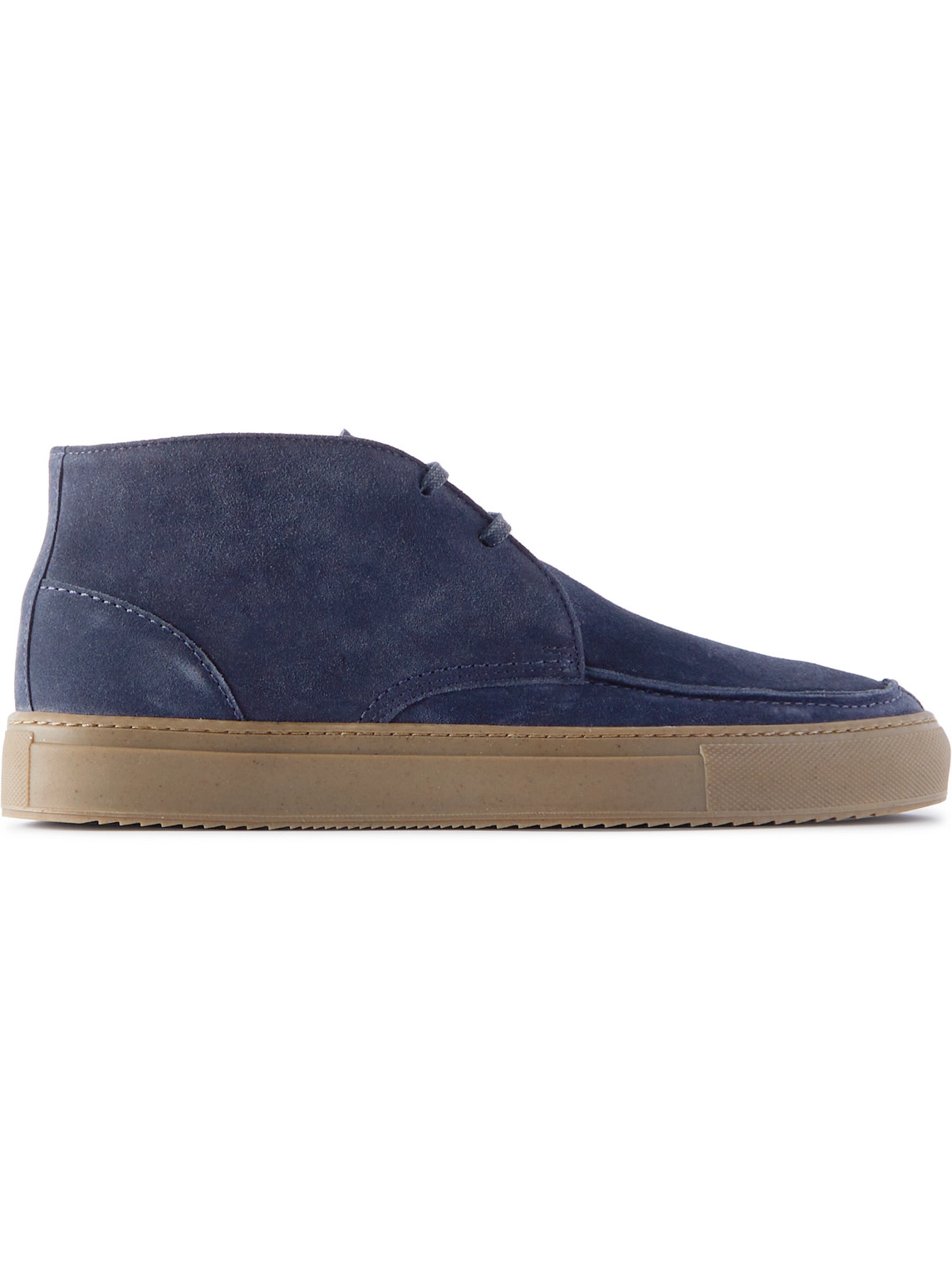 Mr P. Larry Regenerated Suede By Evolo® Chukka Boots In Blue | ModeSens