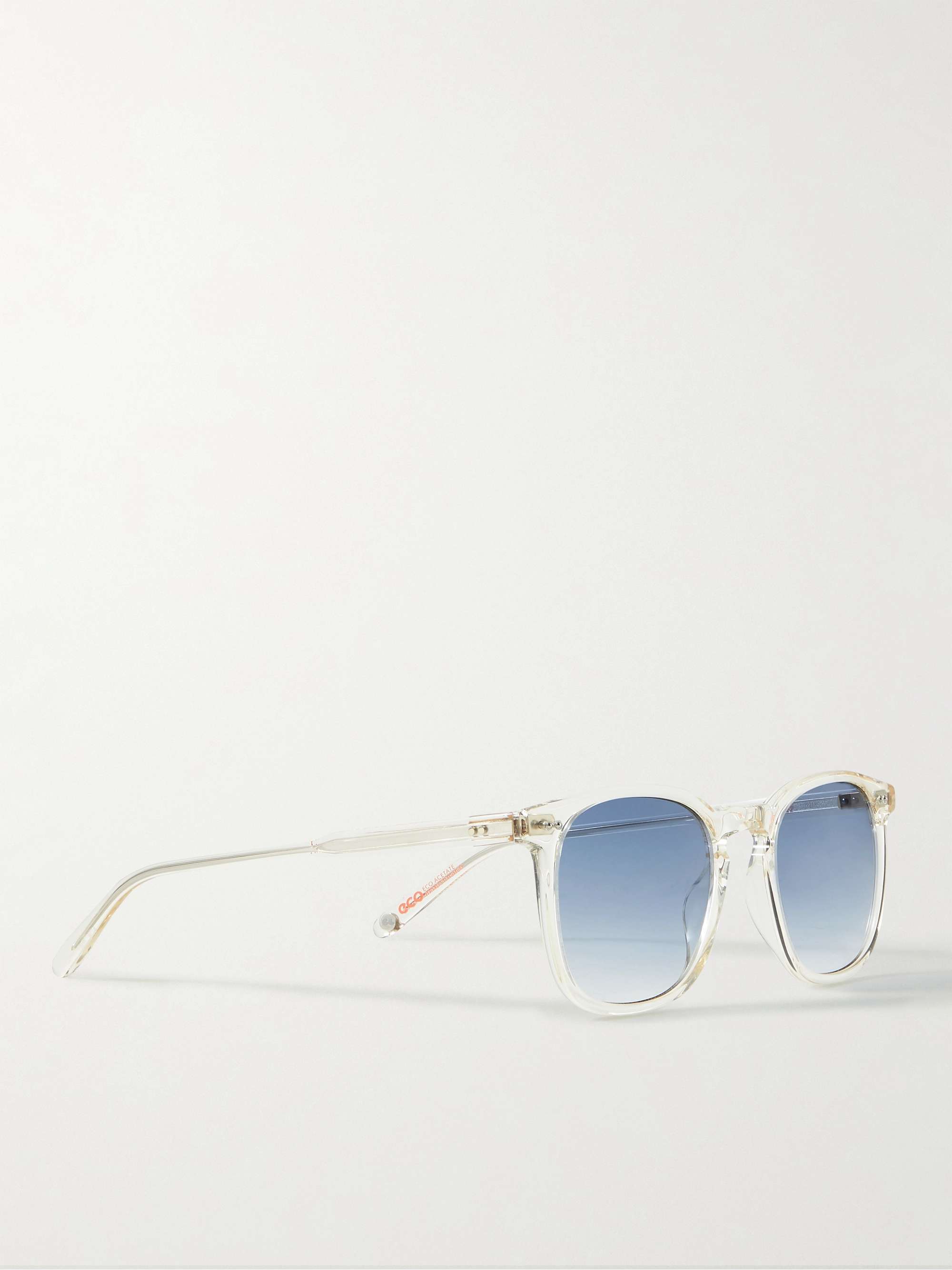 GARRETT LEIGHT CALIFORNIA OPTICAL Ruskin 48 D-Frame Acetate Sunglasses