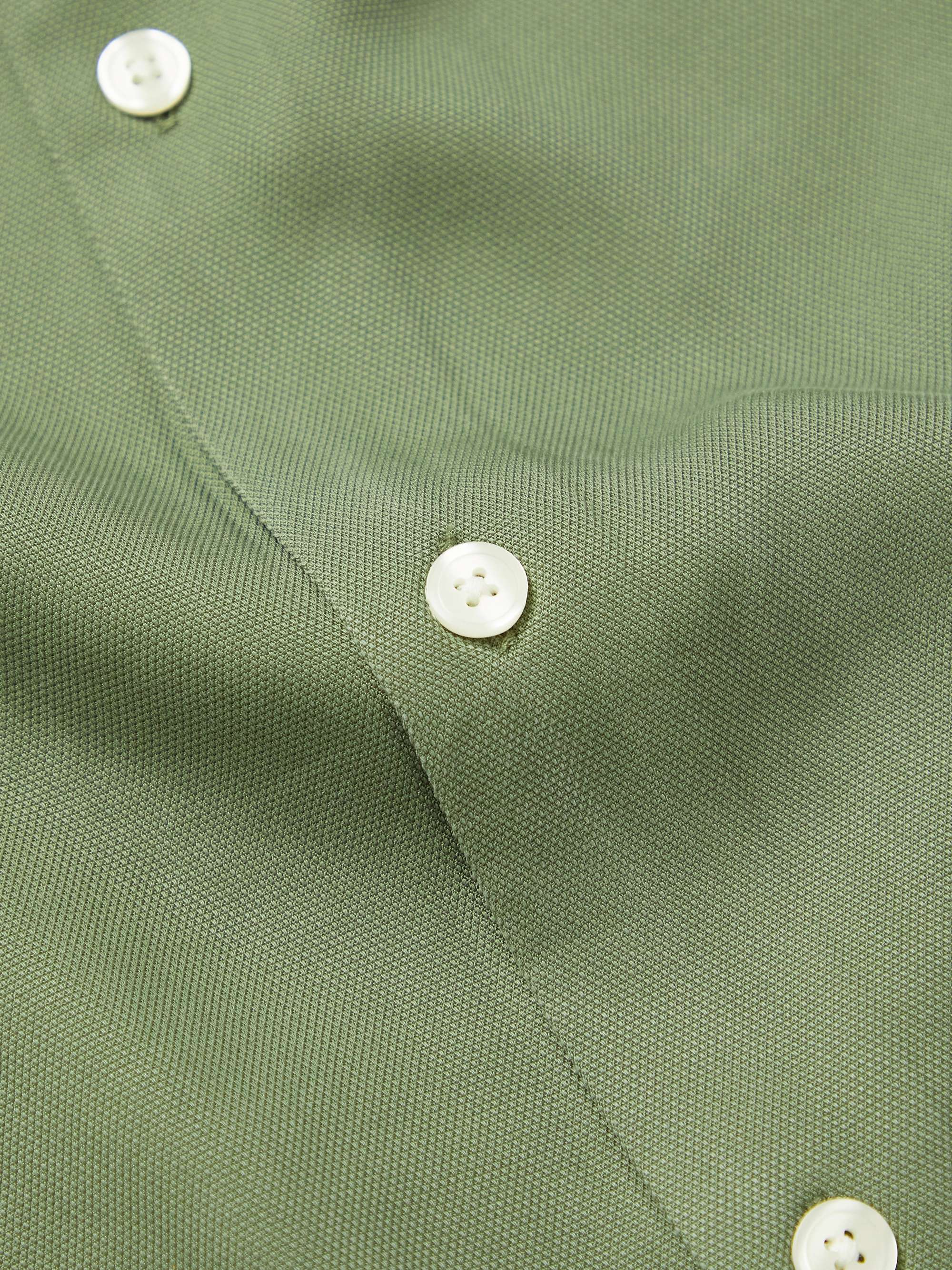 CLUB MONACO Camp-Collar TENCEL™ Lyocell Shirt