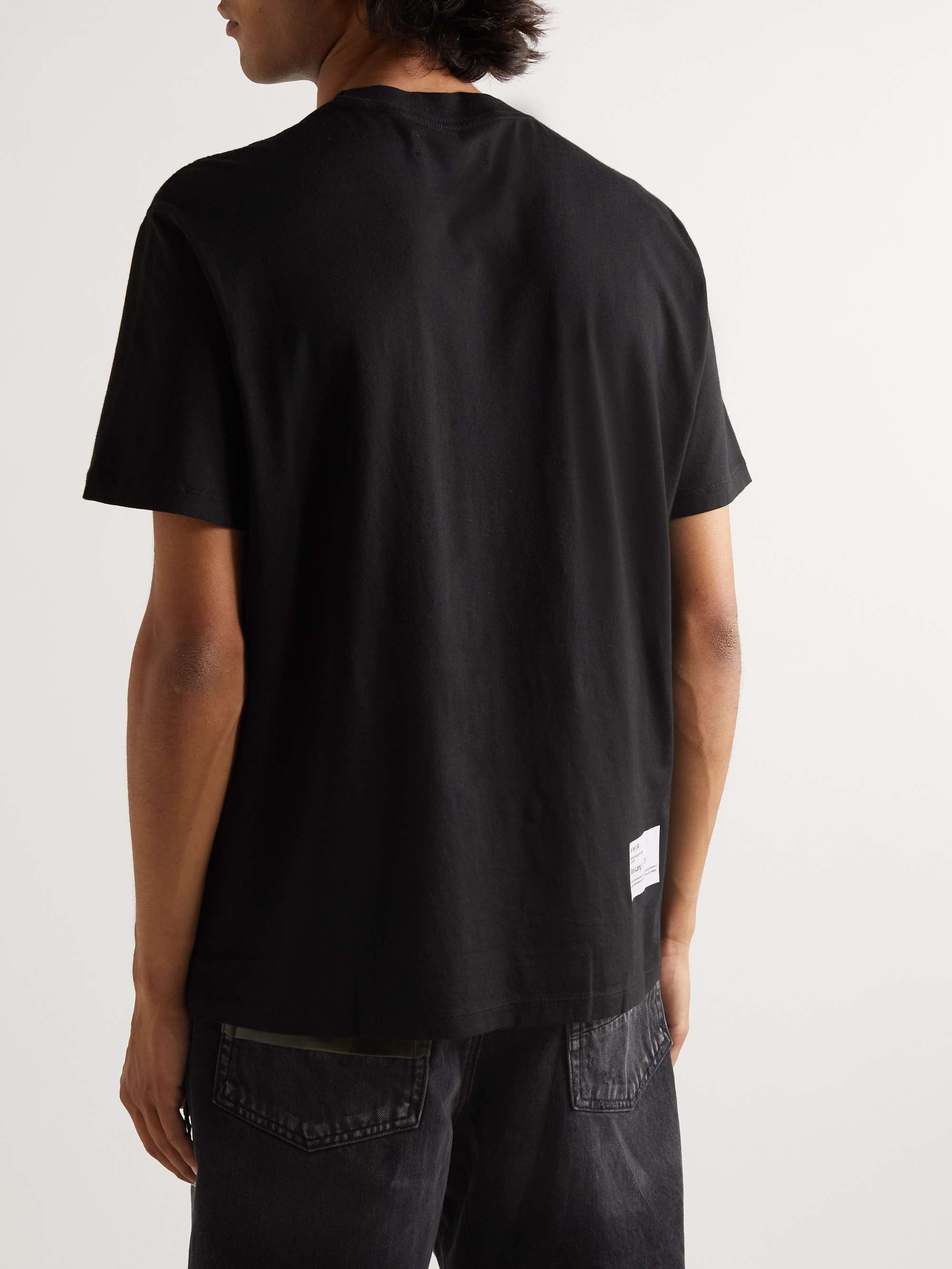 AMIRI + Wes Lang Solar Kings Logo-Print Cotton-Jersey T-Shirt
