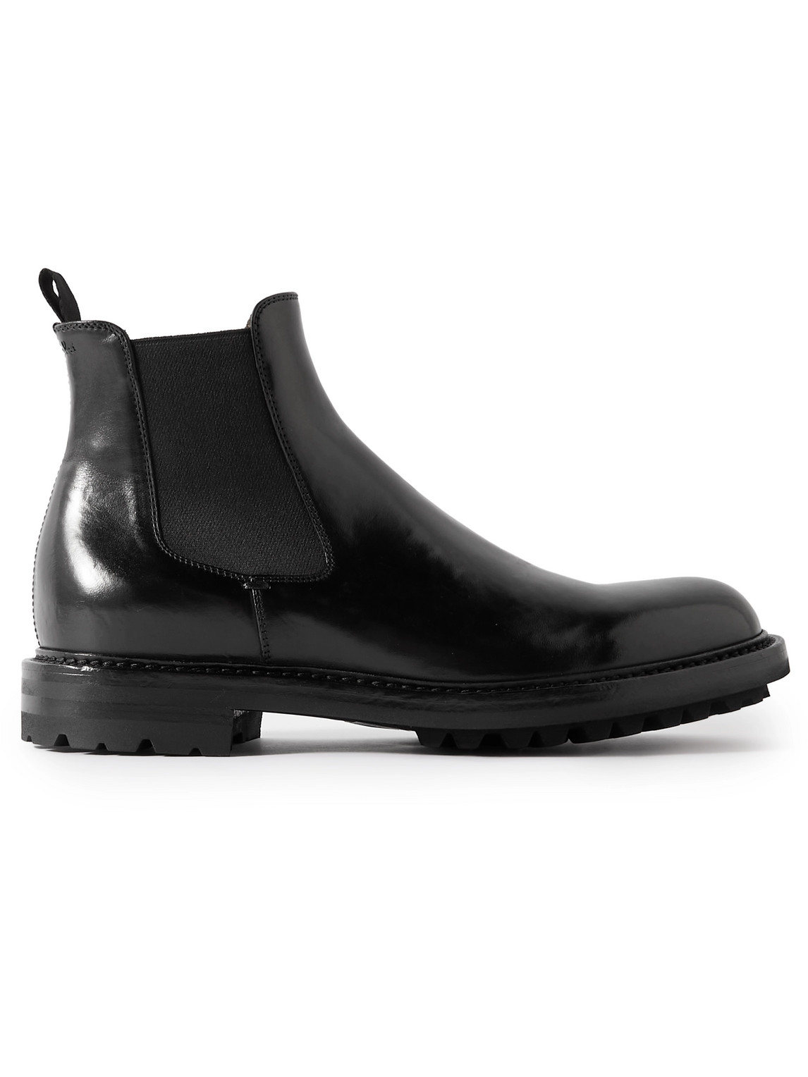 Officine Creative Bristol Leather Chelsea Boots In Black