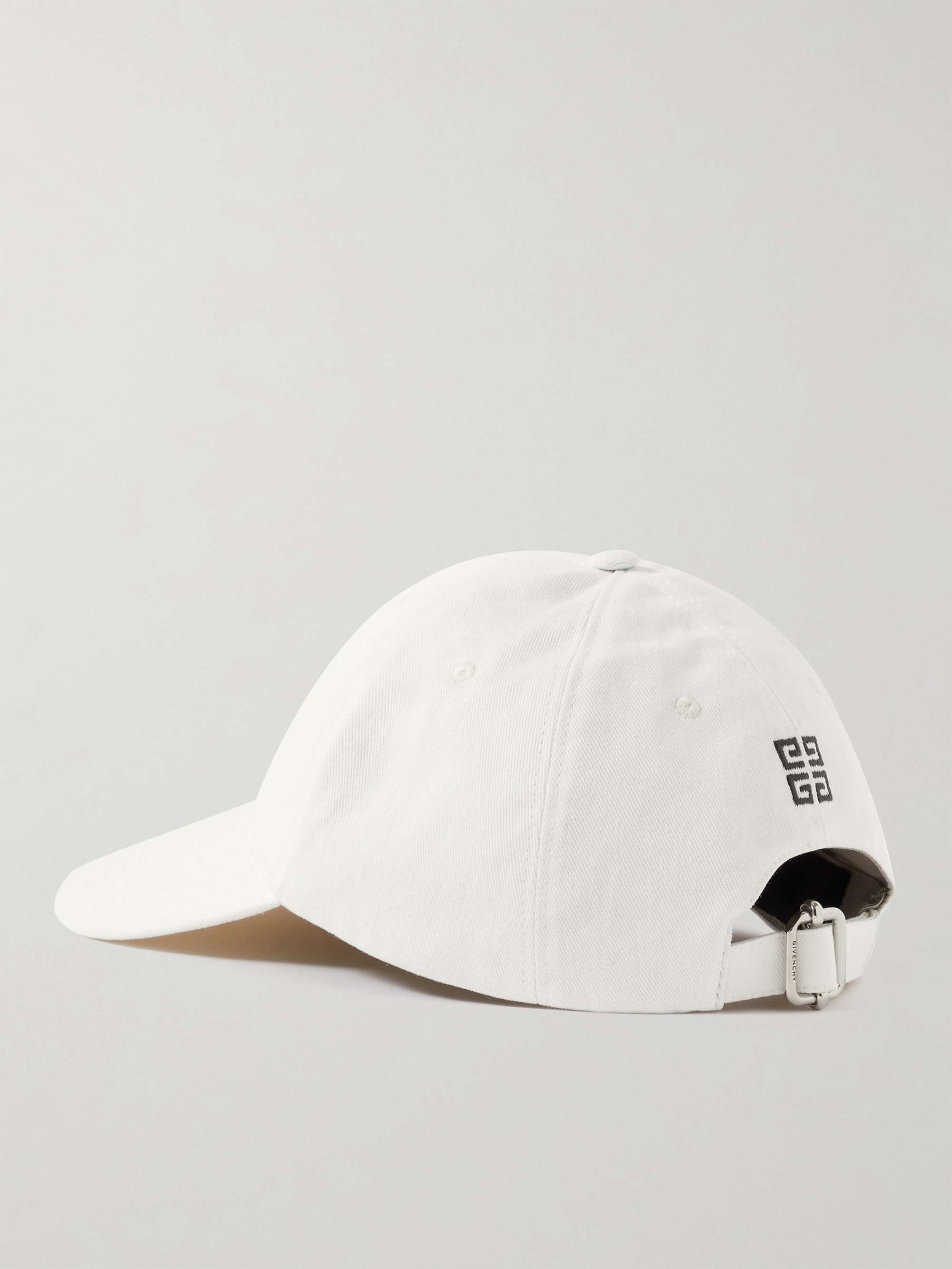 GIVENCHY Logo-Embroidered Cotton-Blend Twill Baseball Cap