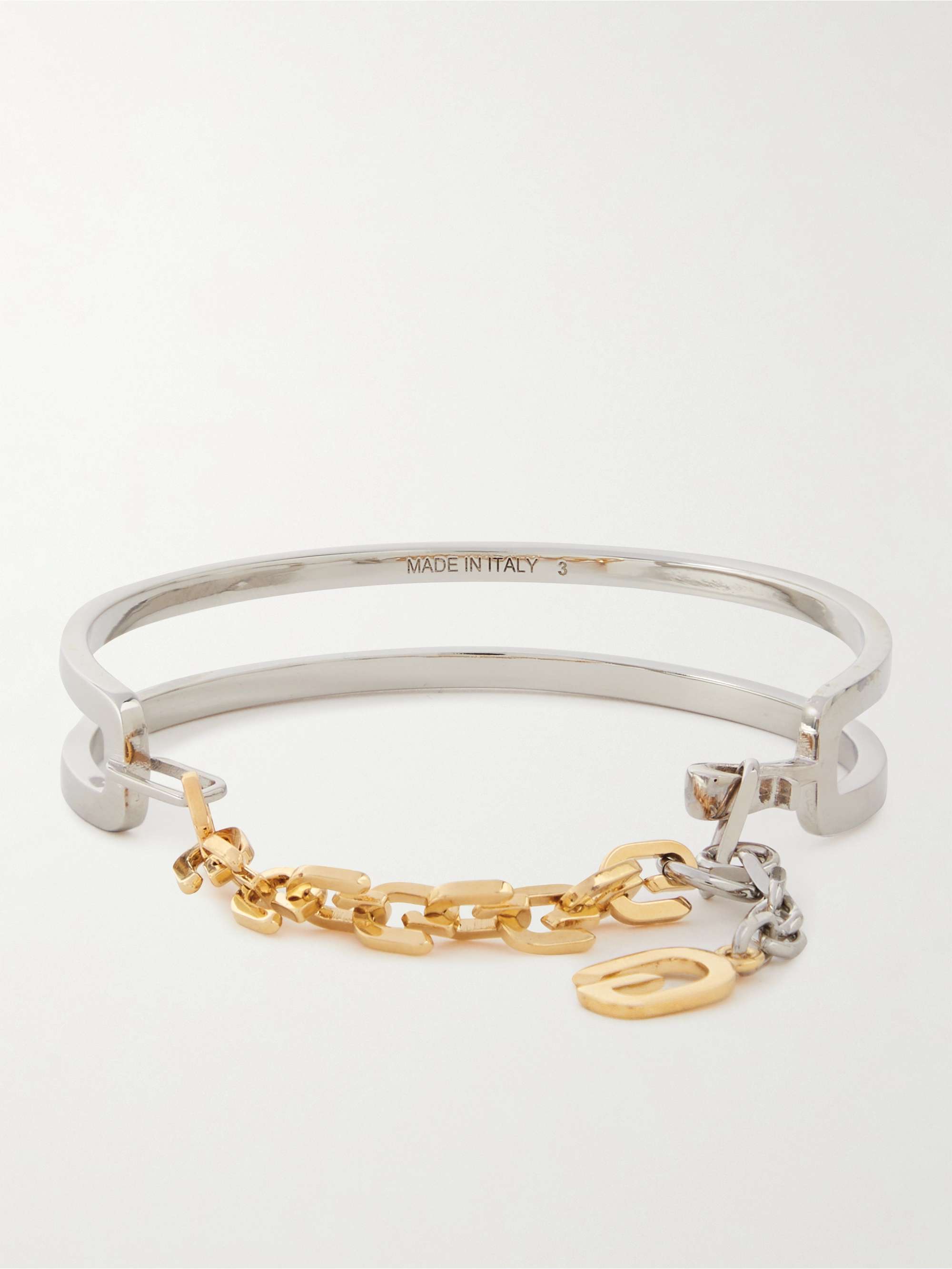 GIVENCHY Gold- and Silver-Tone Bracelet