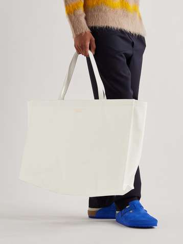 Marni Tote In White Leather for Men Mens Bags Tote bags 