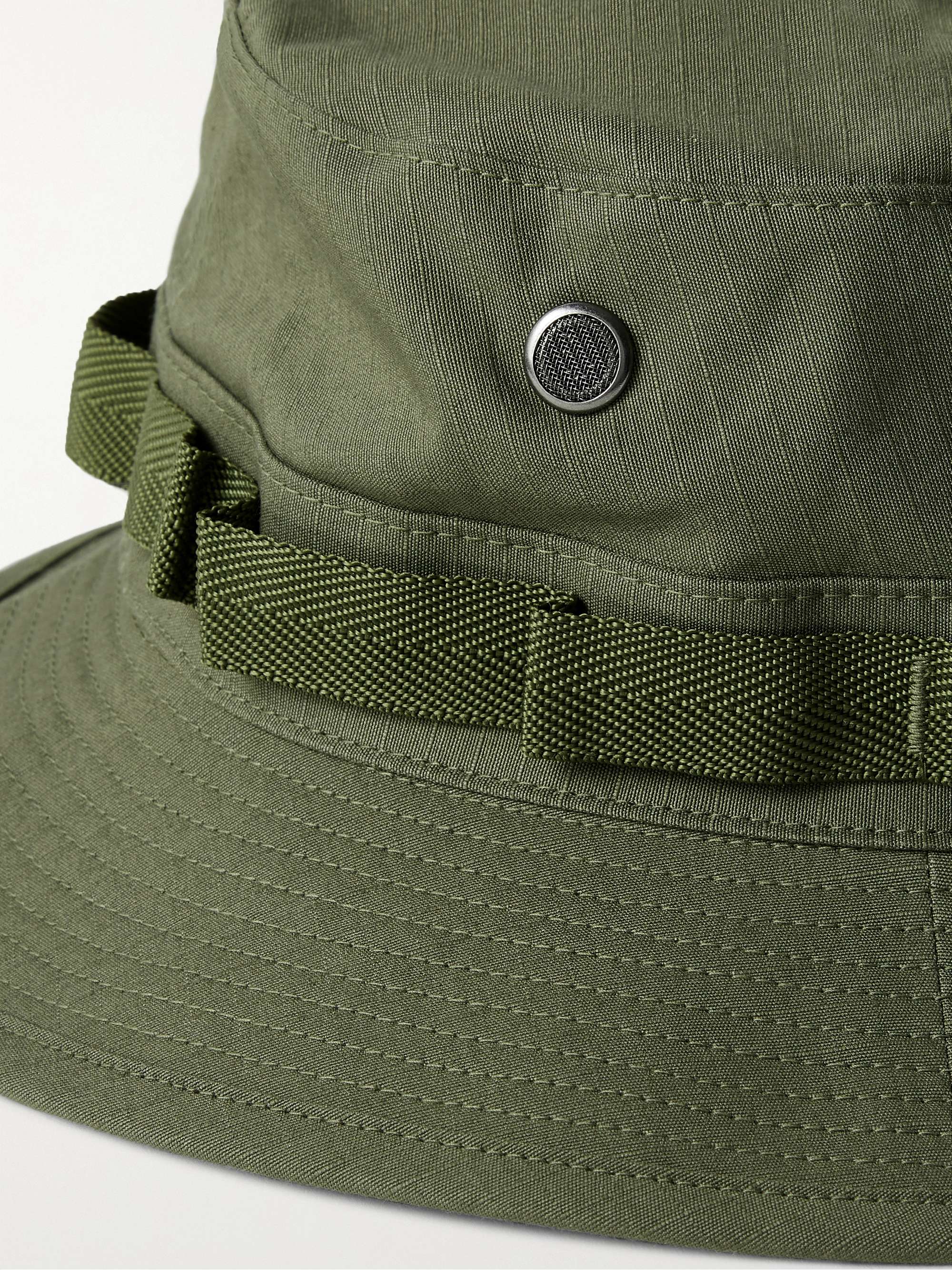 Mens Accessories Hats Orslow Cotton-ripstop Bucket Hat in Green for Men 