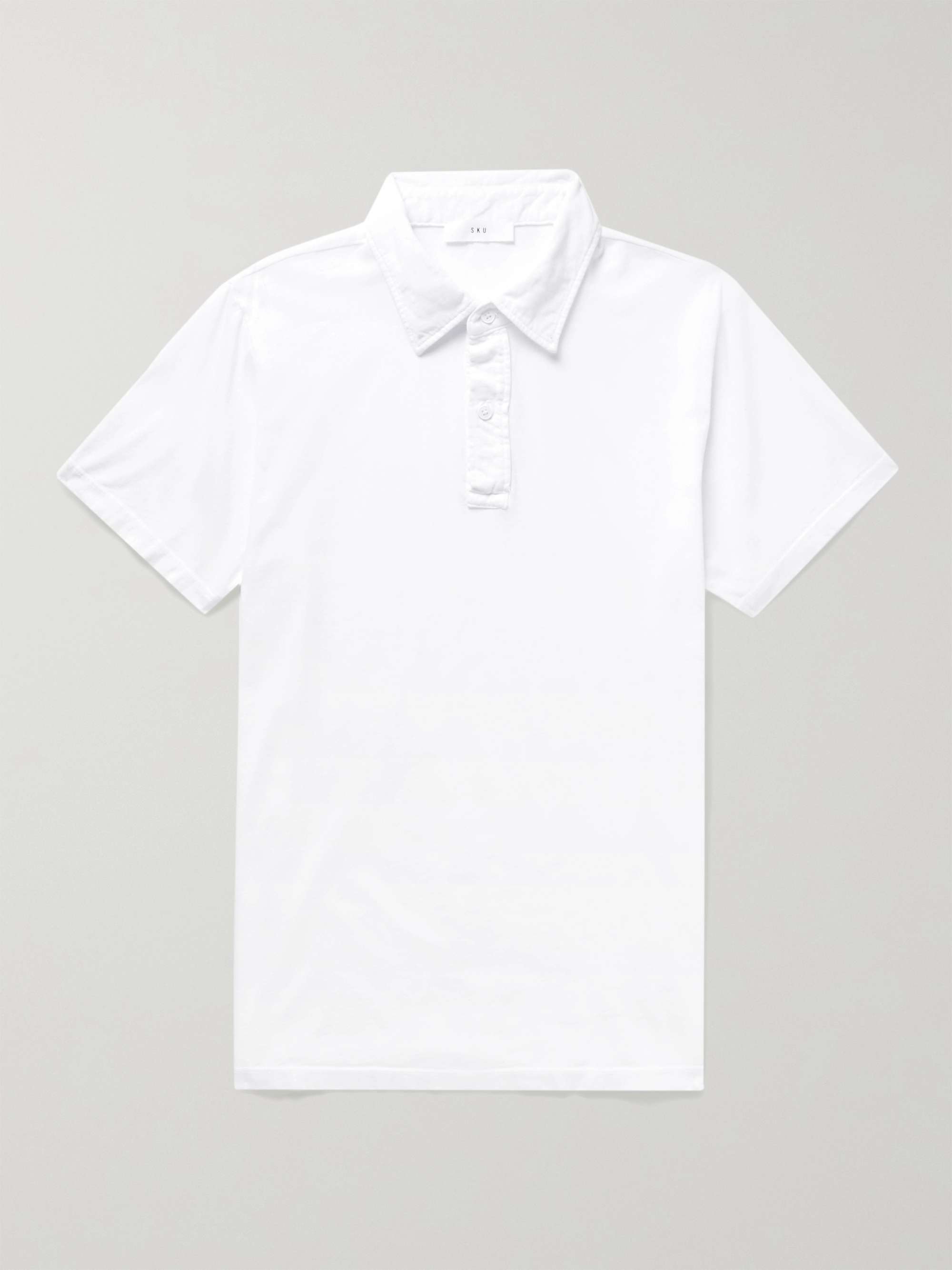 SAVE KHAKI UNITED Supima Cotton-Jersey Polo Shirt
