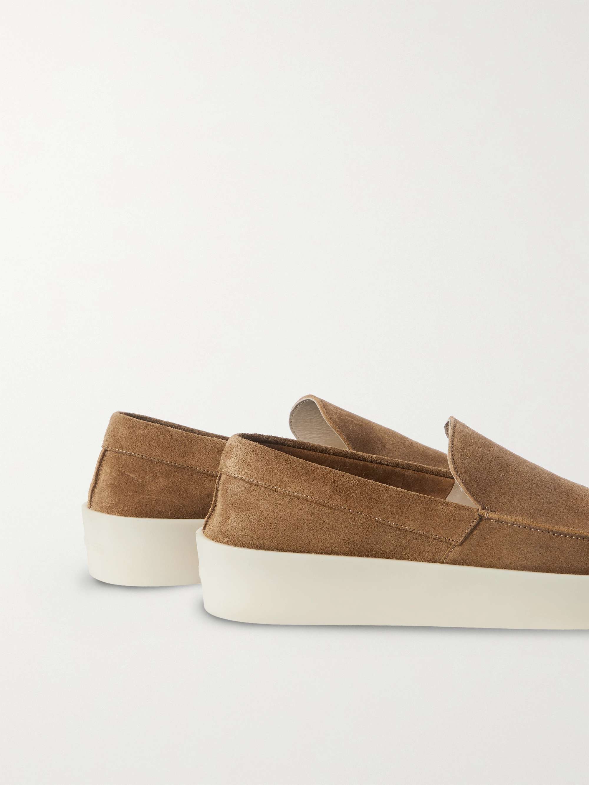 FEAR OF GOD Reverse Suede Loafers