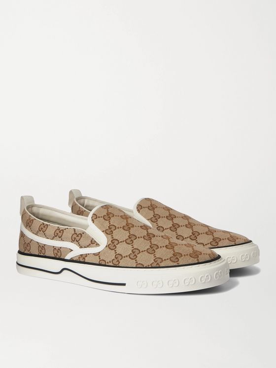 gucci sneakers slip on