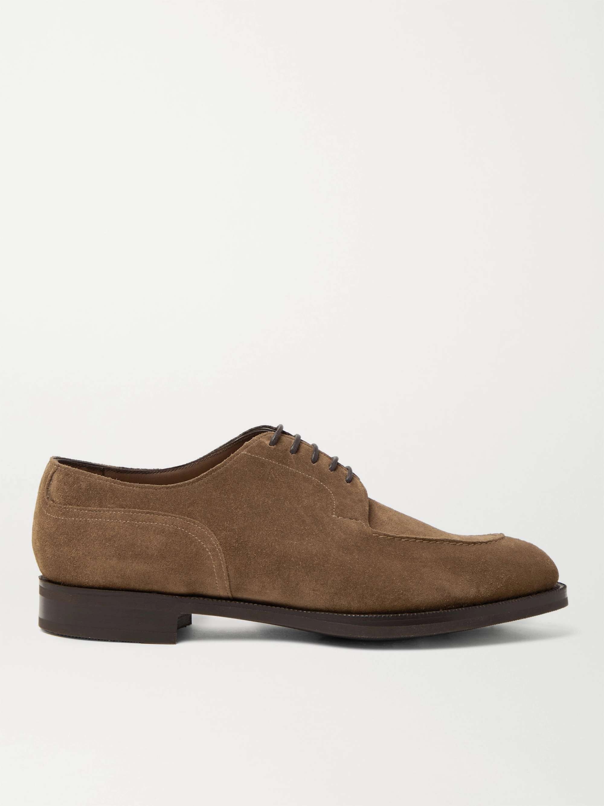 EDWARD GREEN Dover Suede Derby Shoes