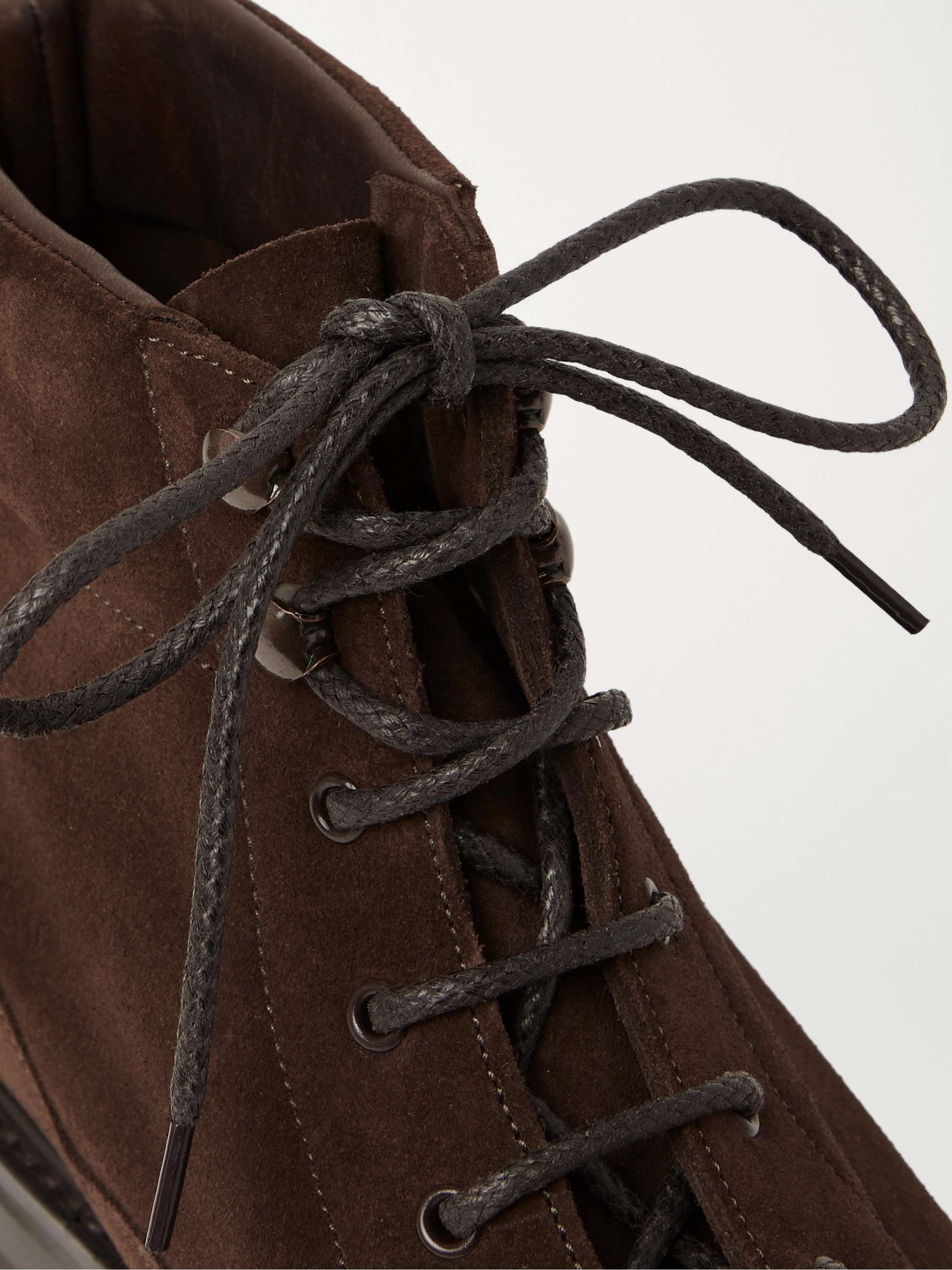 EDWARD GREEN Connemara Full-Grain Leather Boots