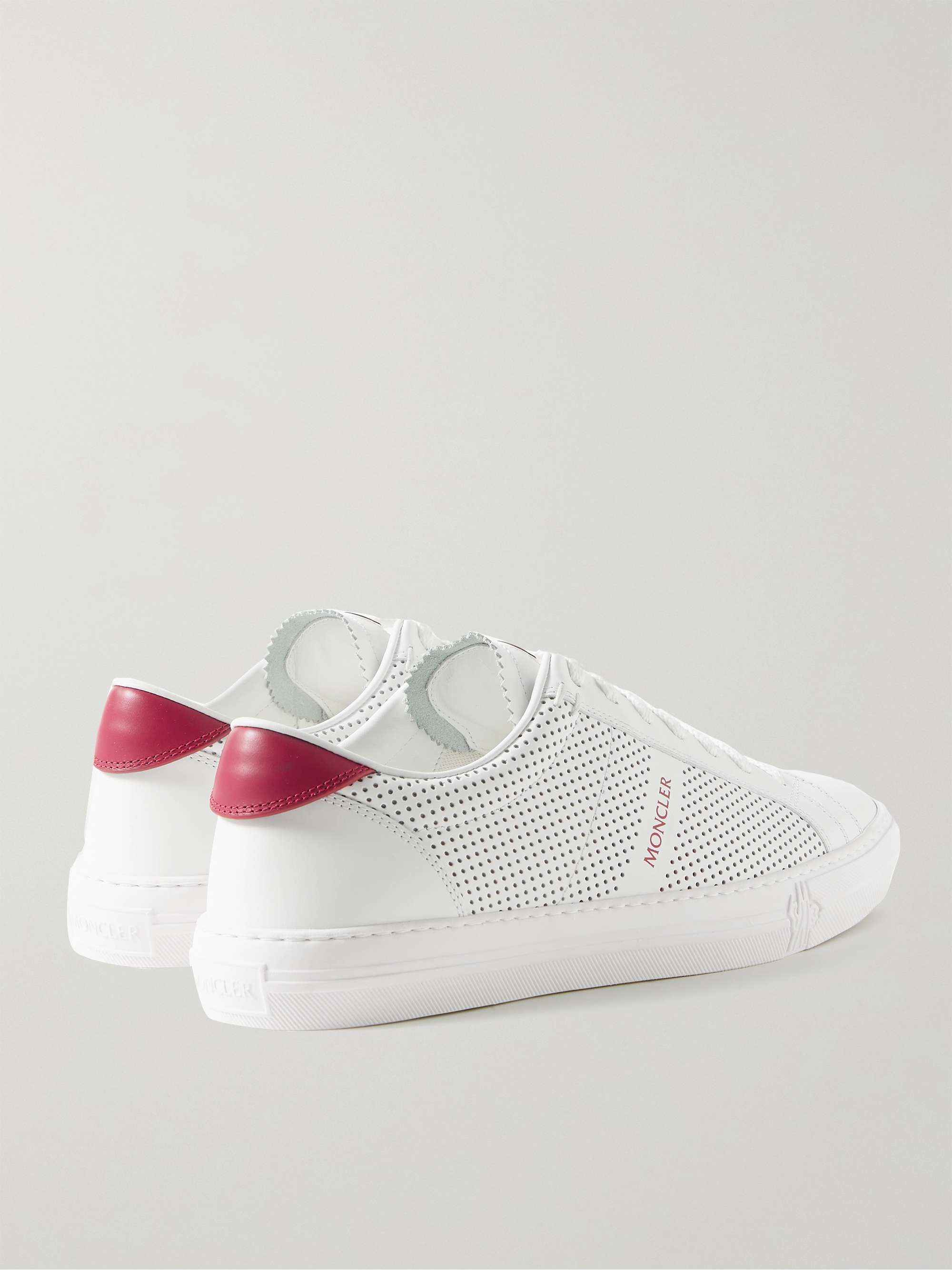 New Monaco Perforated Leather Sneakers