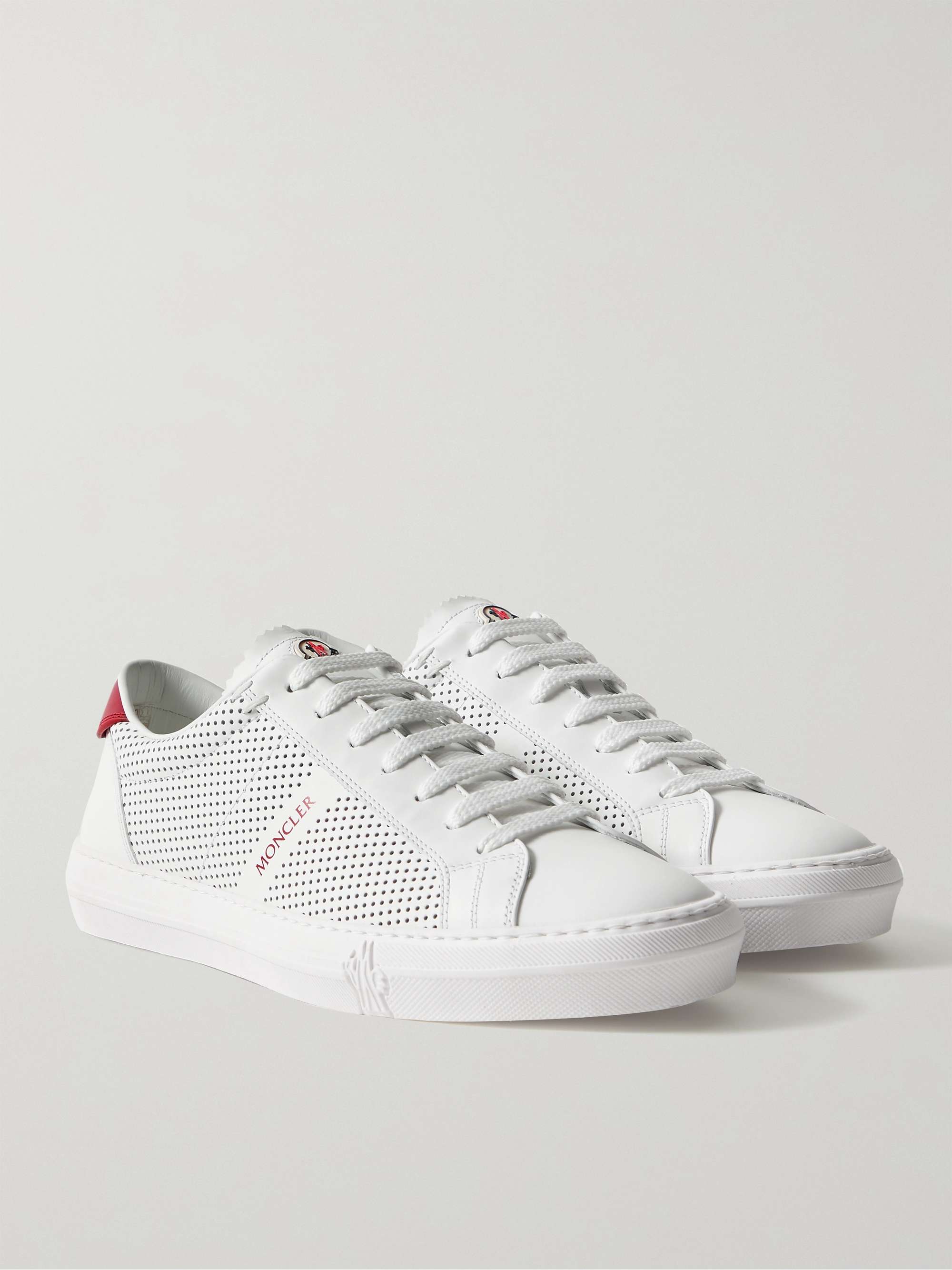 New Monaco Perforated Leather Sneakers