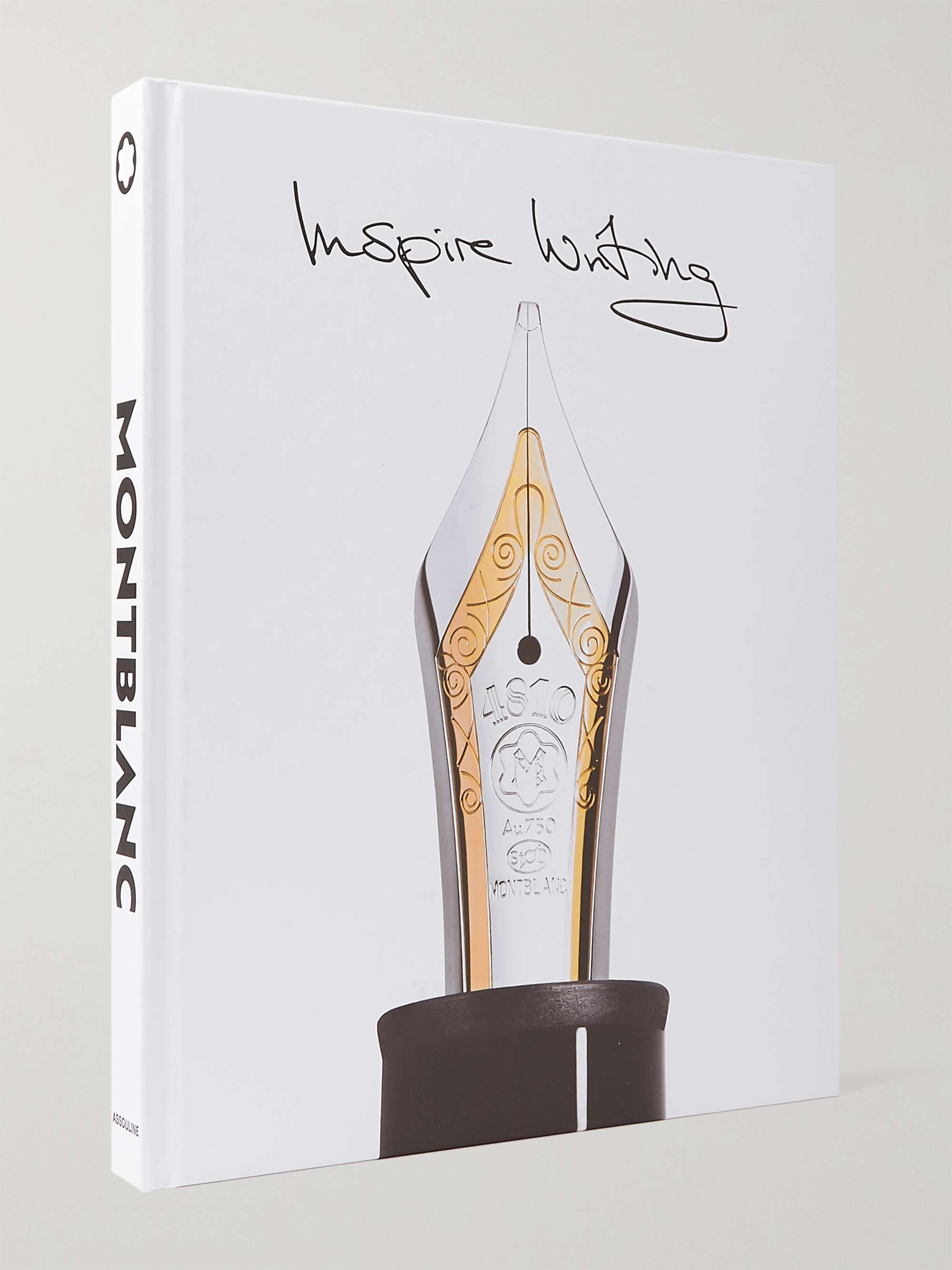 ASSOULINE Montblanc: Inspire Writing Hardcover Book
