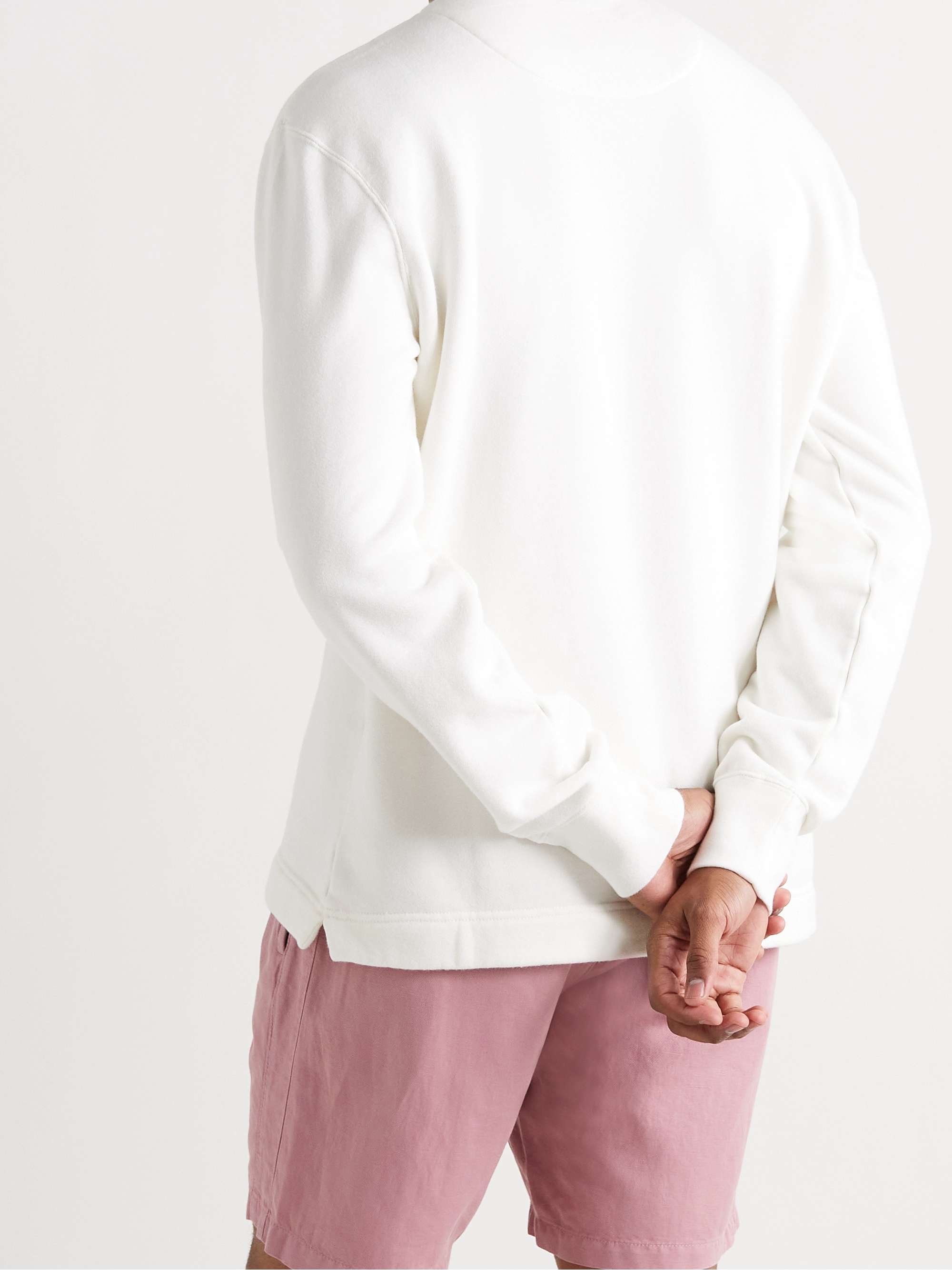 MR P. Japanese Organic Cotton-Jersey Sweatshirt