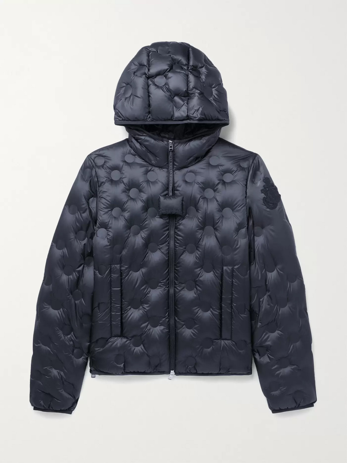 MONCLER GENIUS 1 JW ANDERSON ABBOTTS QUILTED NYLON HOODED DOWN JACKET