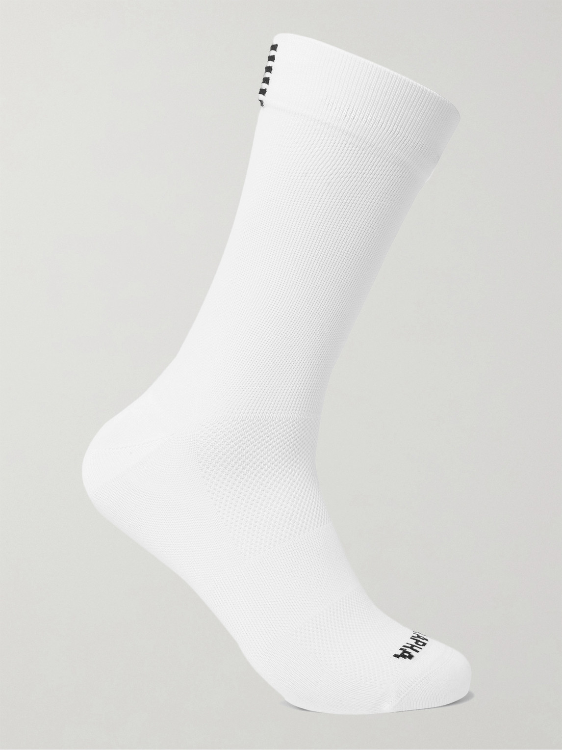 Rapha Pro Team Stretch-knit Cycling Socks In White