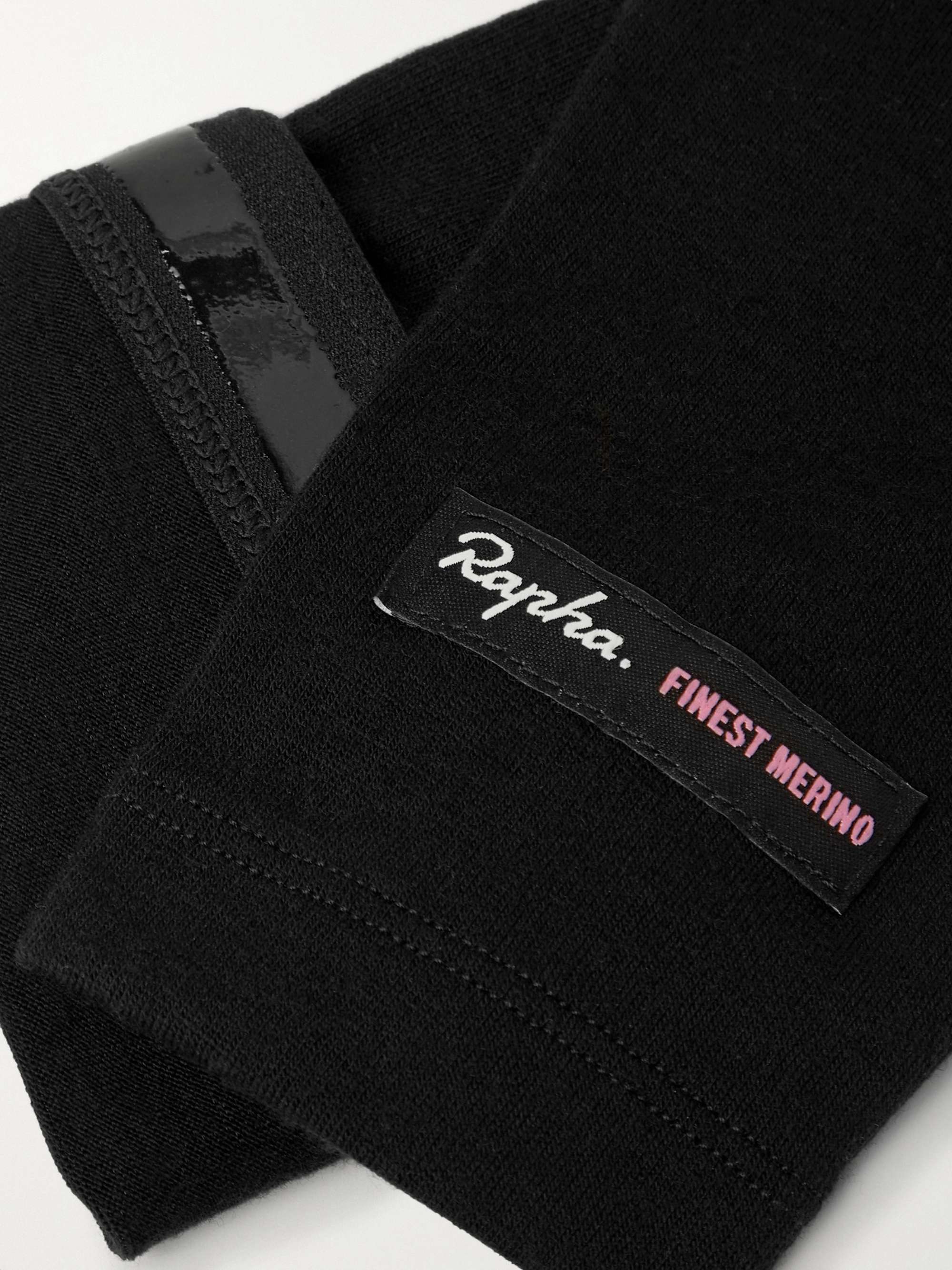 RAPHA Logo-Appliquéd Stretch Merino Wool Arm Warmers