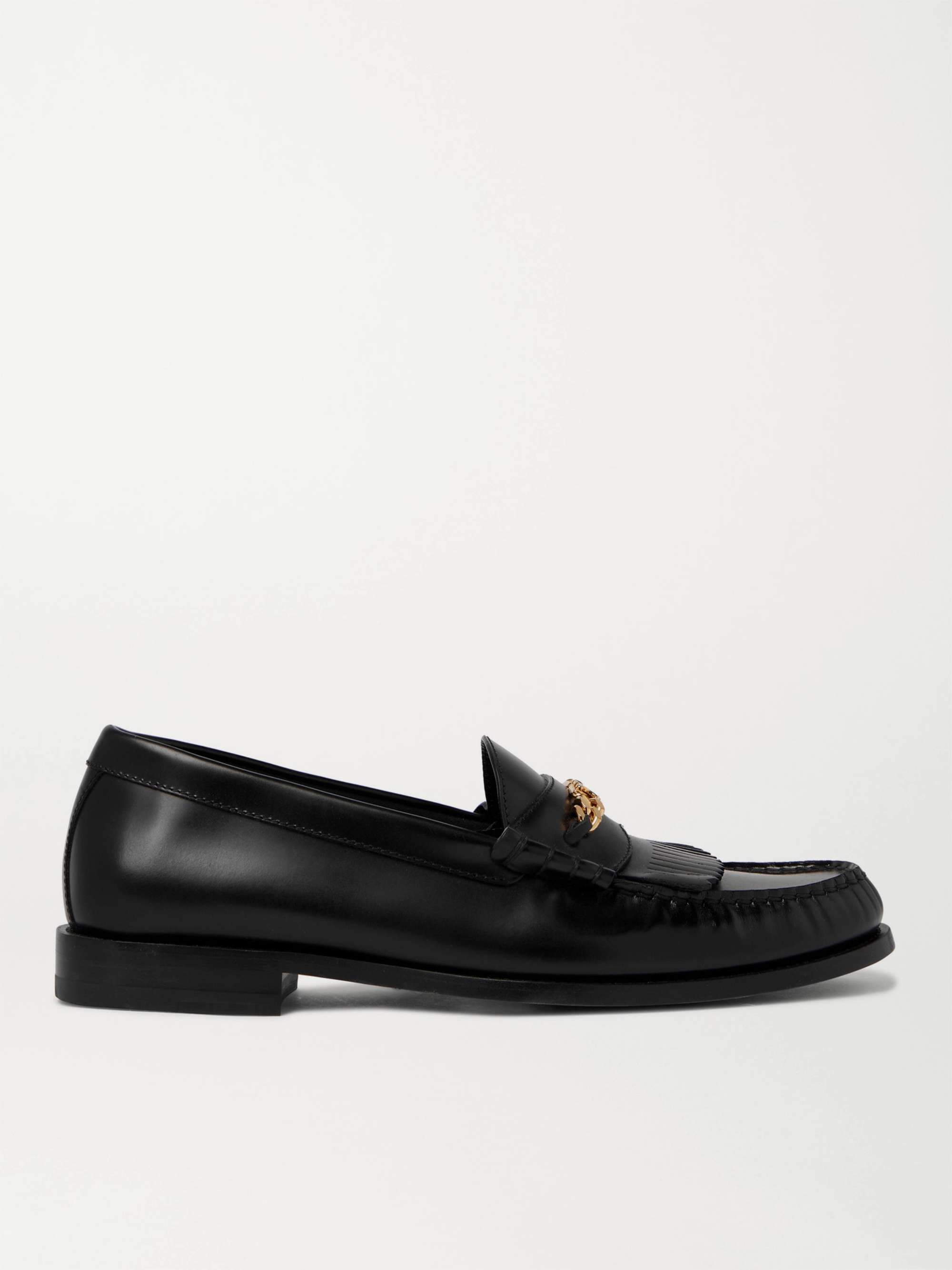 CELINE HOMME Leather Penny Loafers