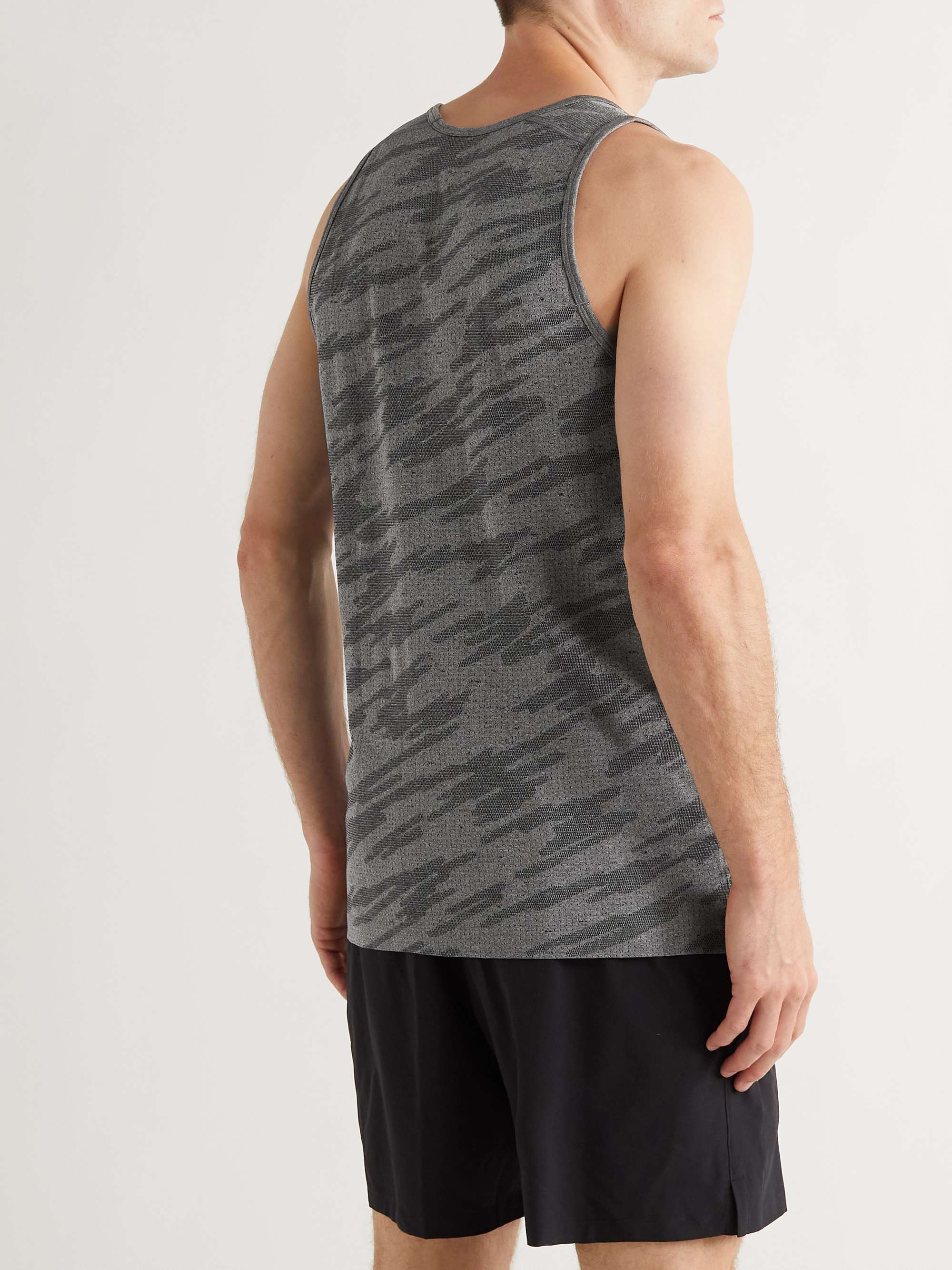LULULEMON Metal Vent Breathe Perforated Stretch-Jersey Tank Top