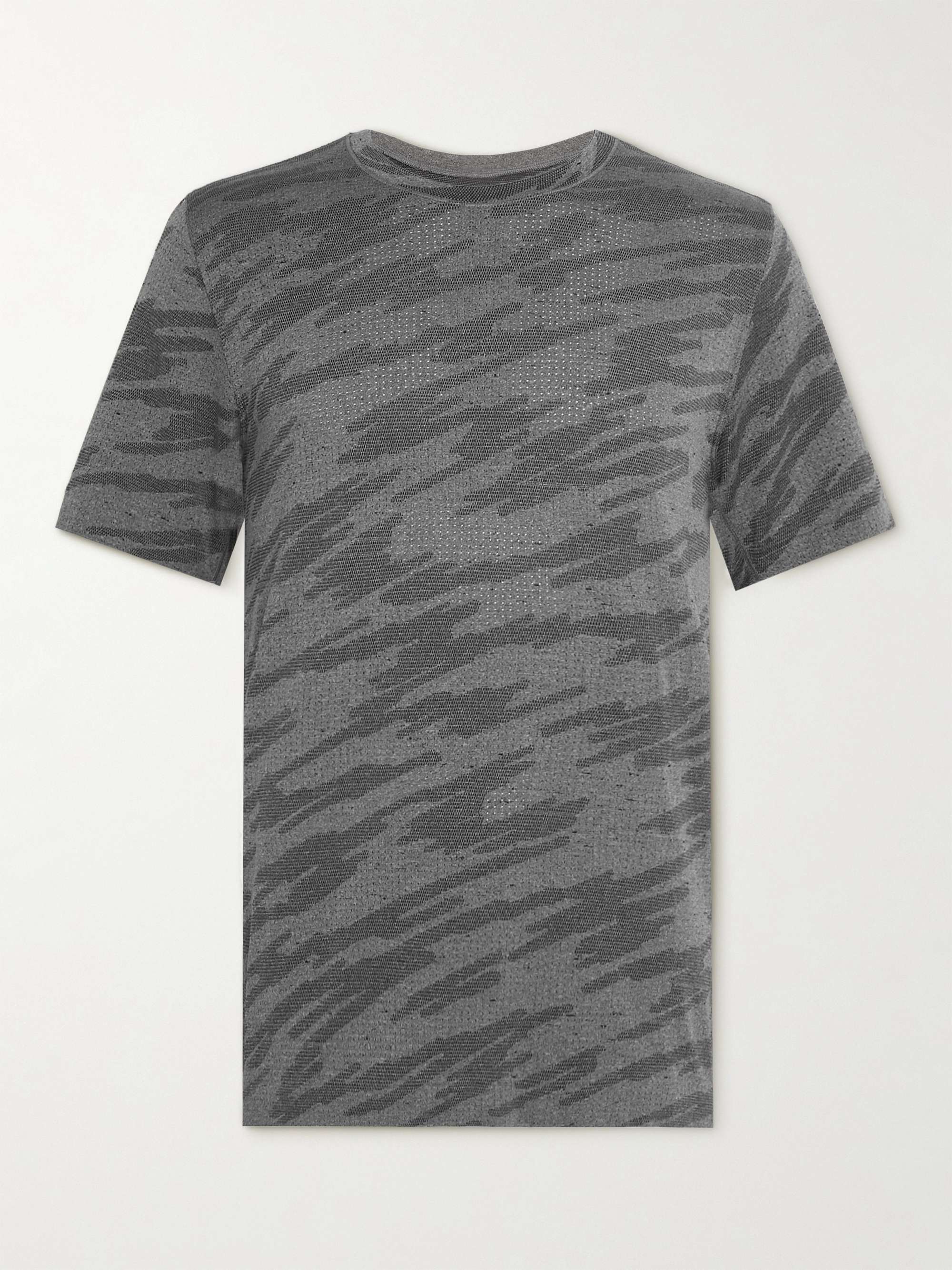 LULULEMON Metal Vent Breathe Perforated Stretch-Jersey T-Shirt