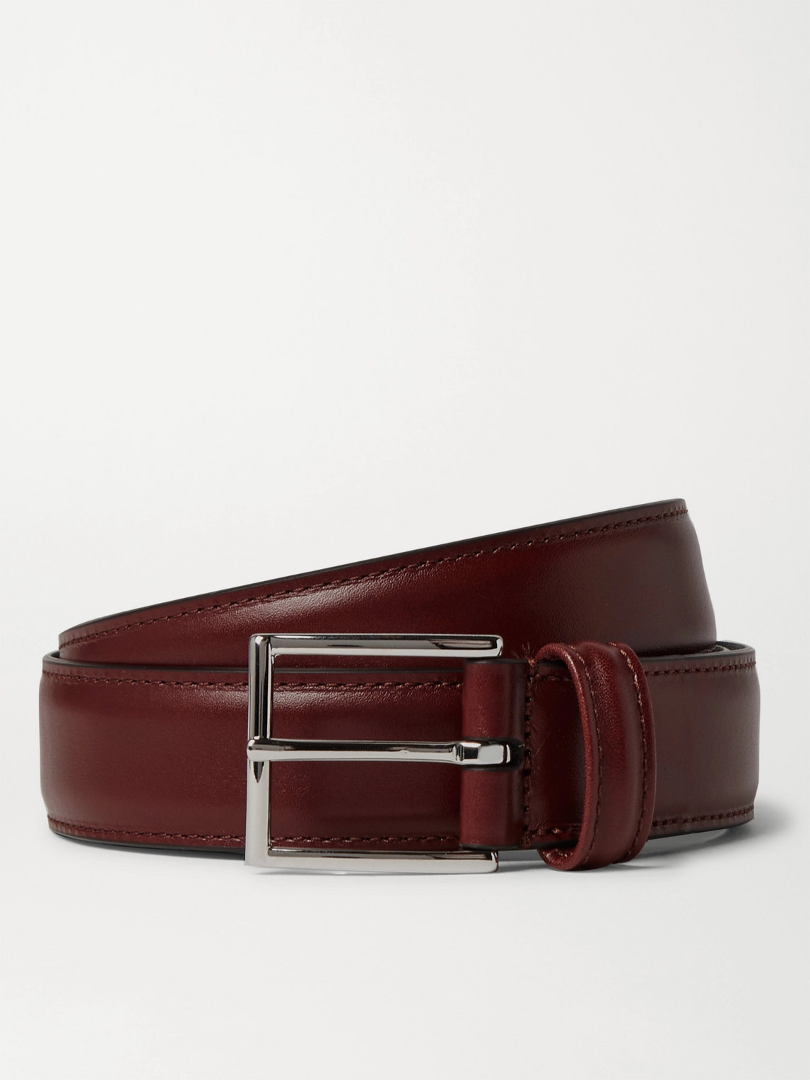 Anderson's 3cm Leather Belt In Brown