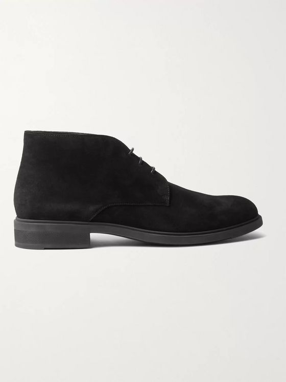 boss suede shoes