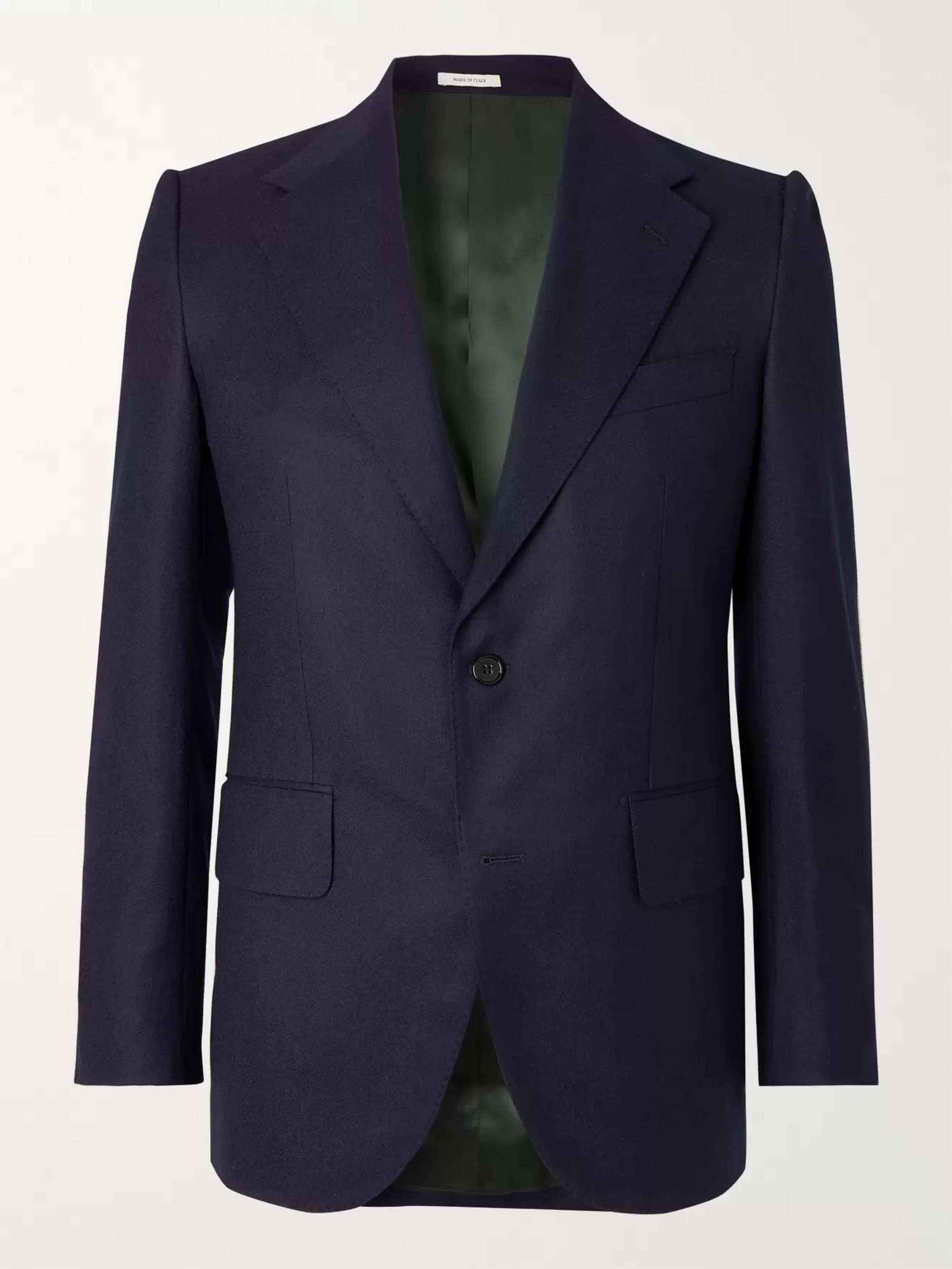 HUSBANDS Ferry Slim-Fit Merino Wool Suit Jacket
