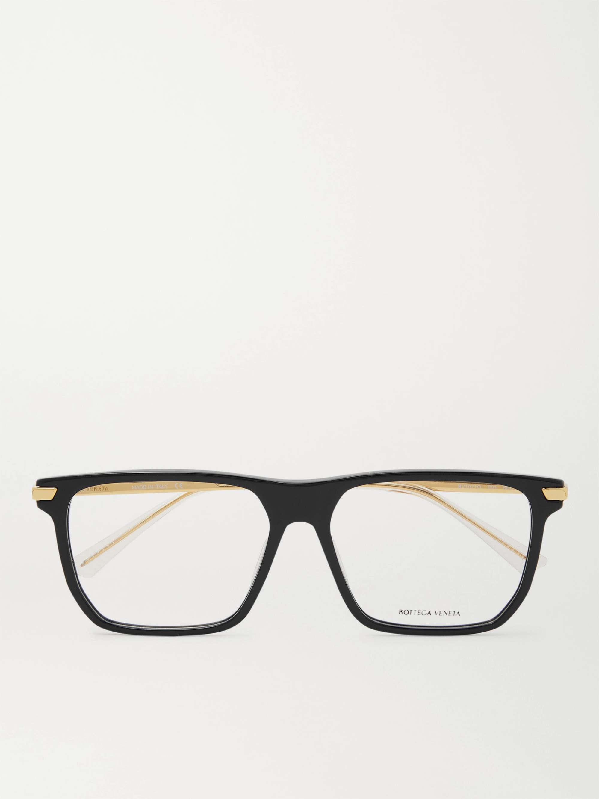 mrporter.com | Square-Frame Acetate and Gold-Tone Optical Glasses