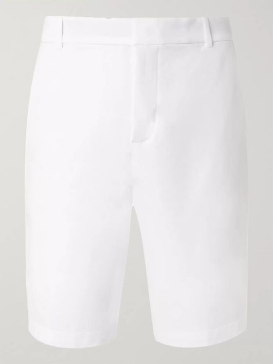 white nike golf shorts