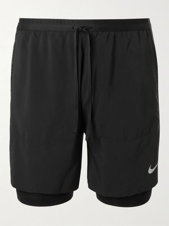 nike layered shorts