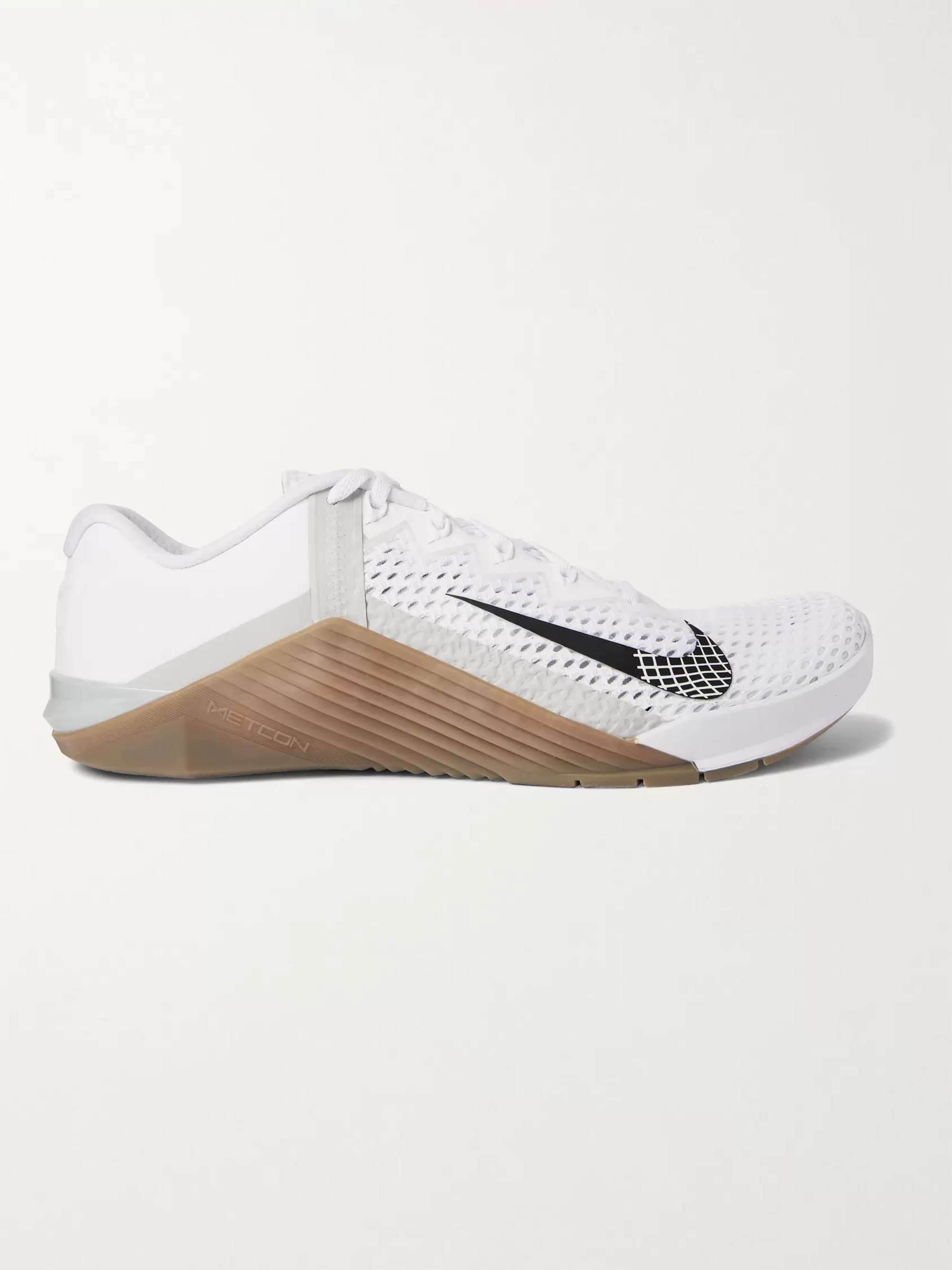 NIKE TRAINING Metcon 6 Rubber-Trimmed Mesh Sneakers