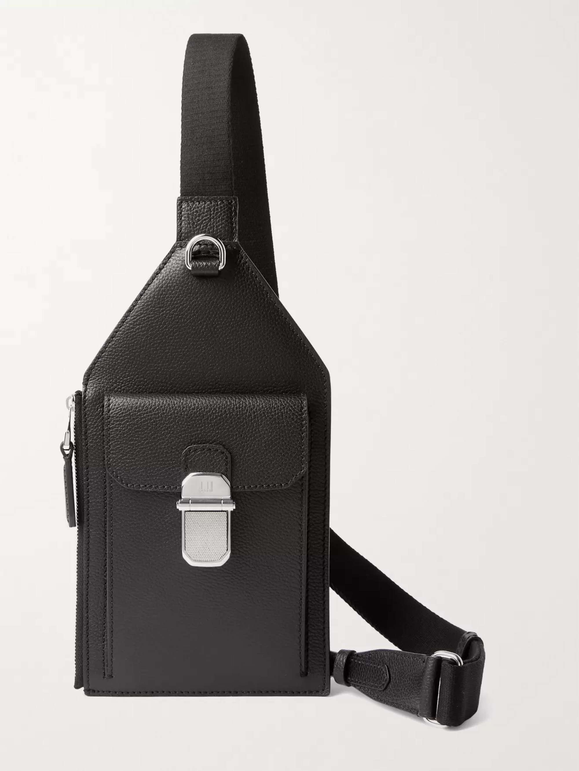 Black Retro Collection Messenger Bag 