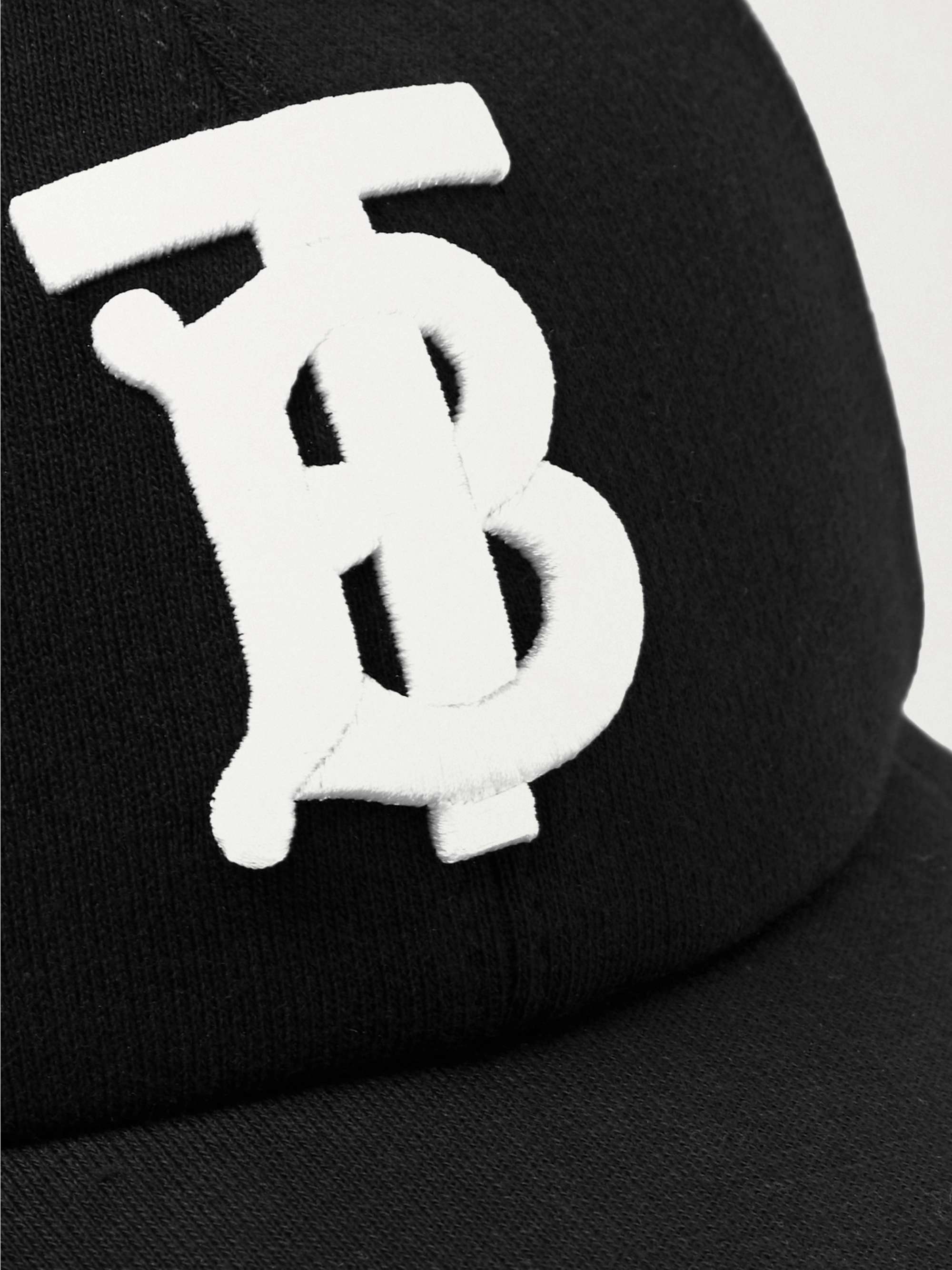 BURBERRY Logo-Embroidered Cotton-Jersey Baseball Cap