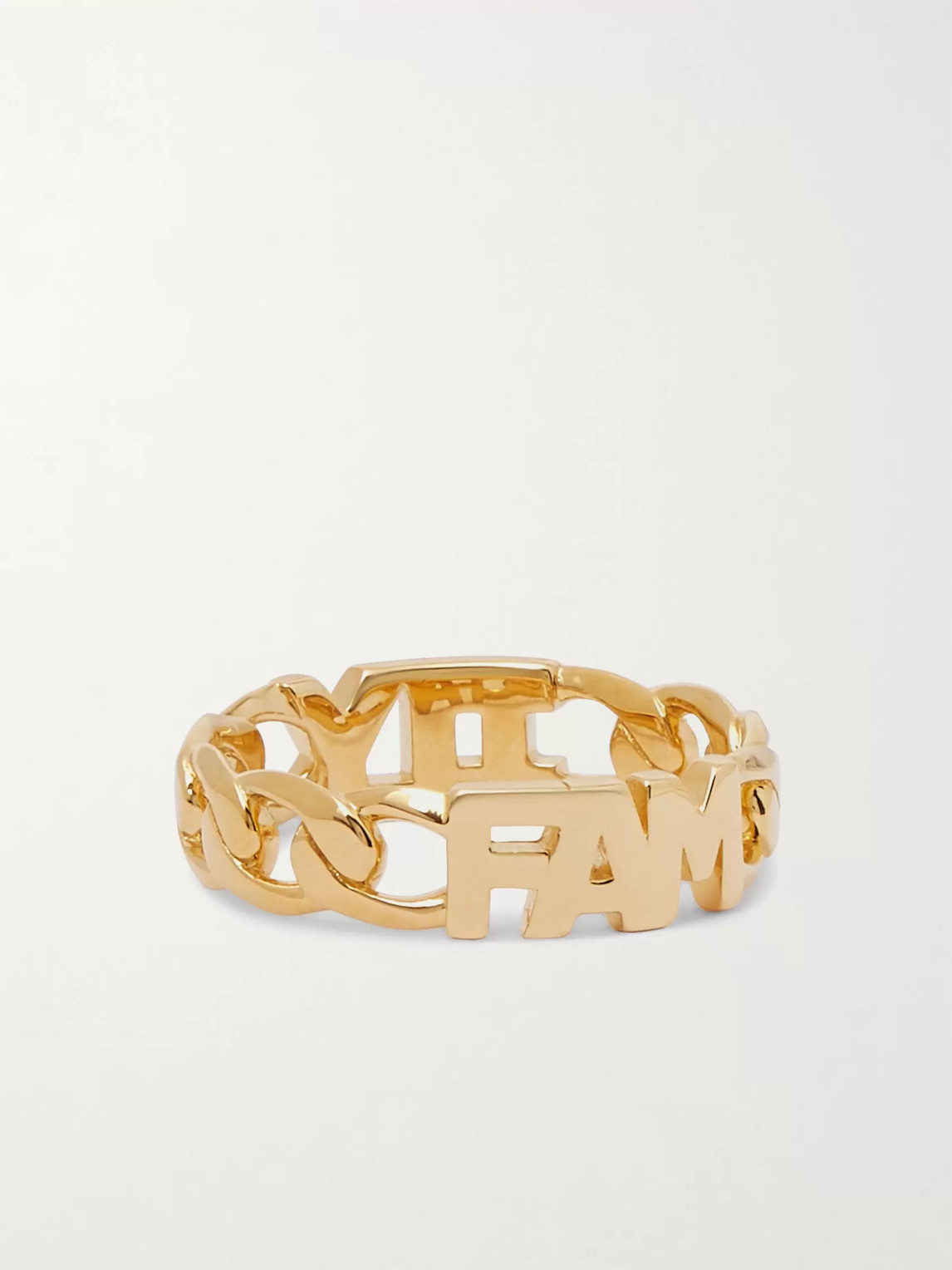 MARIA BLACK FAMILY GOLD-PLATED RING