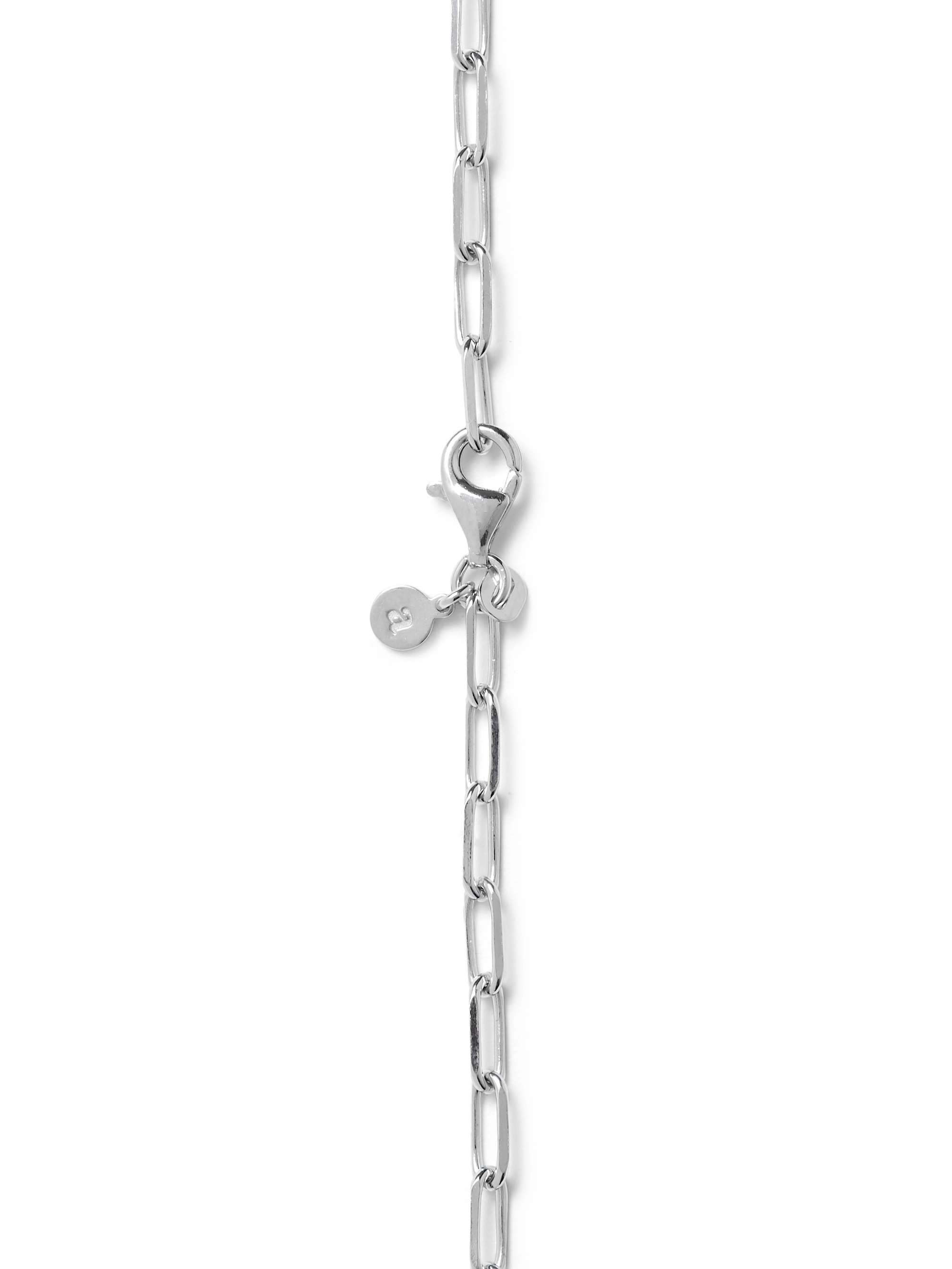 ALICE MADE THIS Bardo Rhodium-Plated Chain Necklace