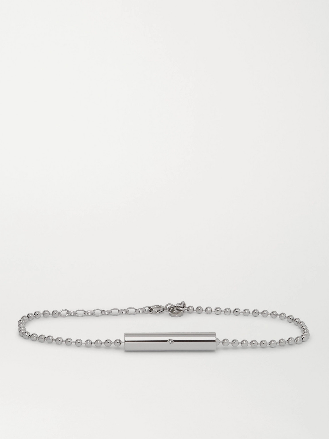 Alice Made This Charlie Rhodium-plated Bracelet In Silver